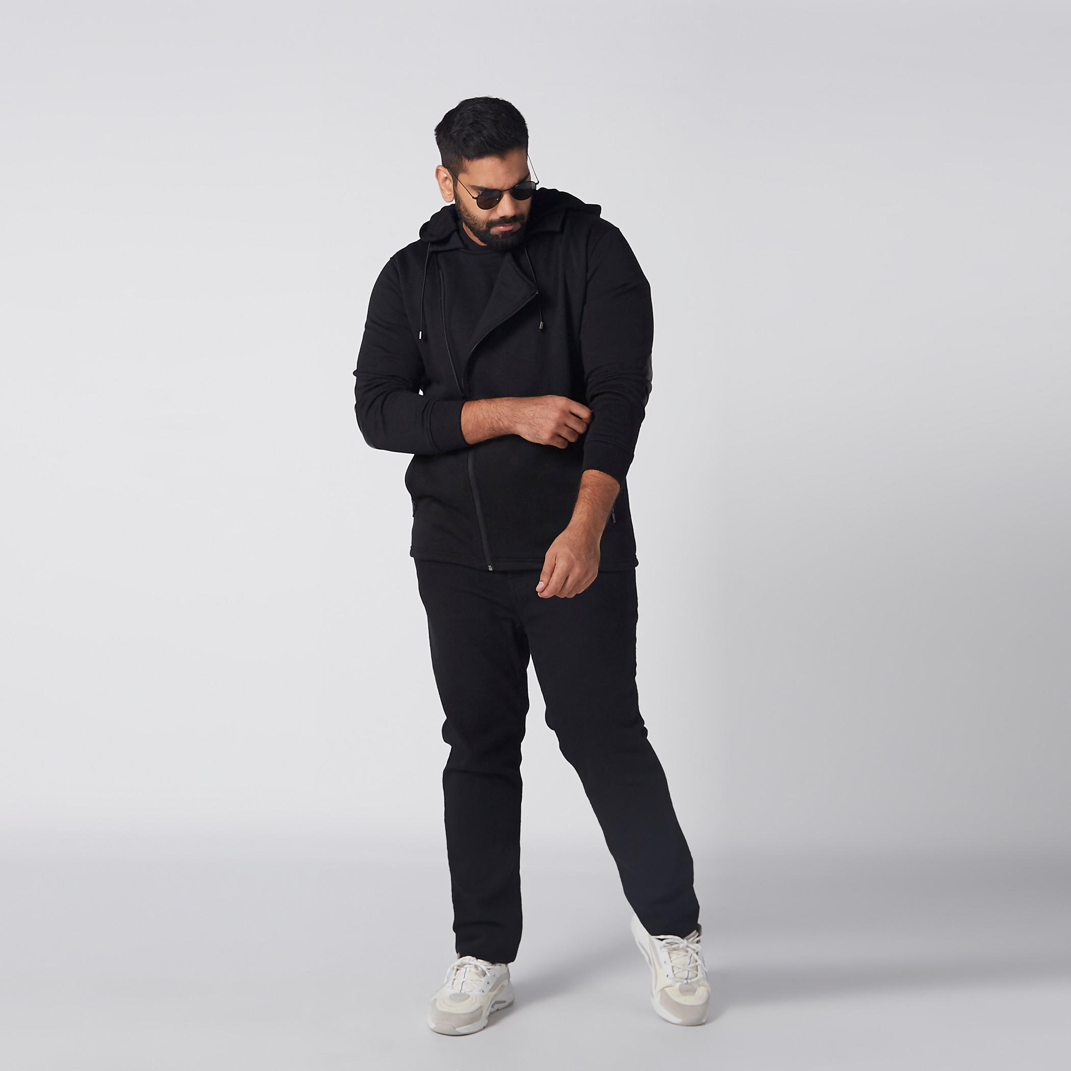 جاكيت بأكمام طويلة ورقعة على المرفق-men-clothing-jacketsandblazers-jackets-image-5