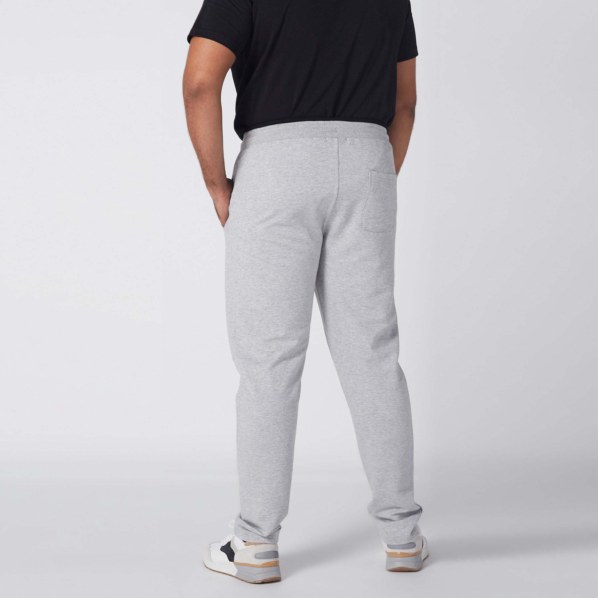 Melange Printed Track Pants with Drawstring-men-clothing-bottoms-joggers-image-4