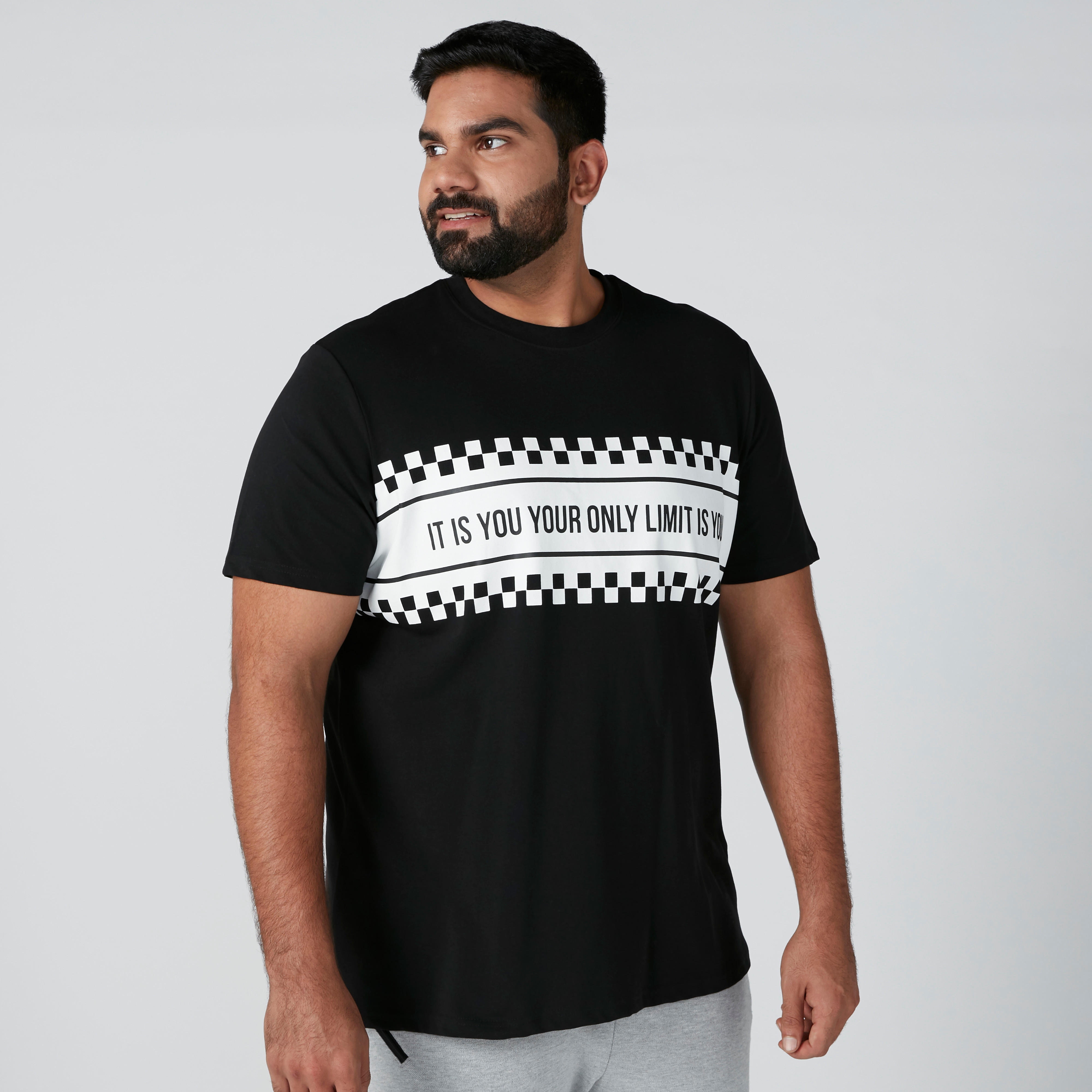Printed T-Shirt with Crew Neck and Short Sleeves-men-clothing-tshirtsandpolos-tshirts-image-3