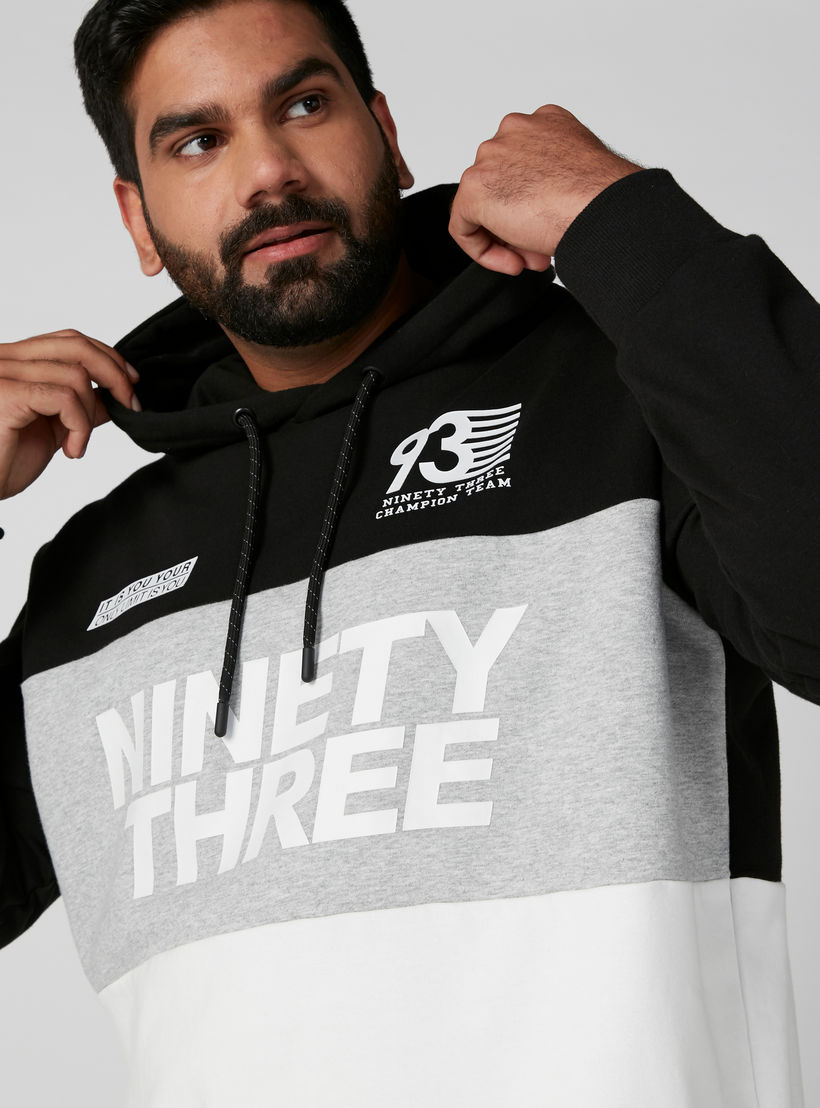 Printed Hoodie with Long Sleeves-men-winterwear-hoodiesandsweatshirts-image-1