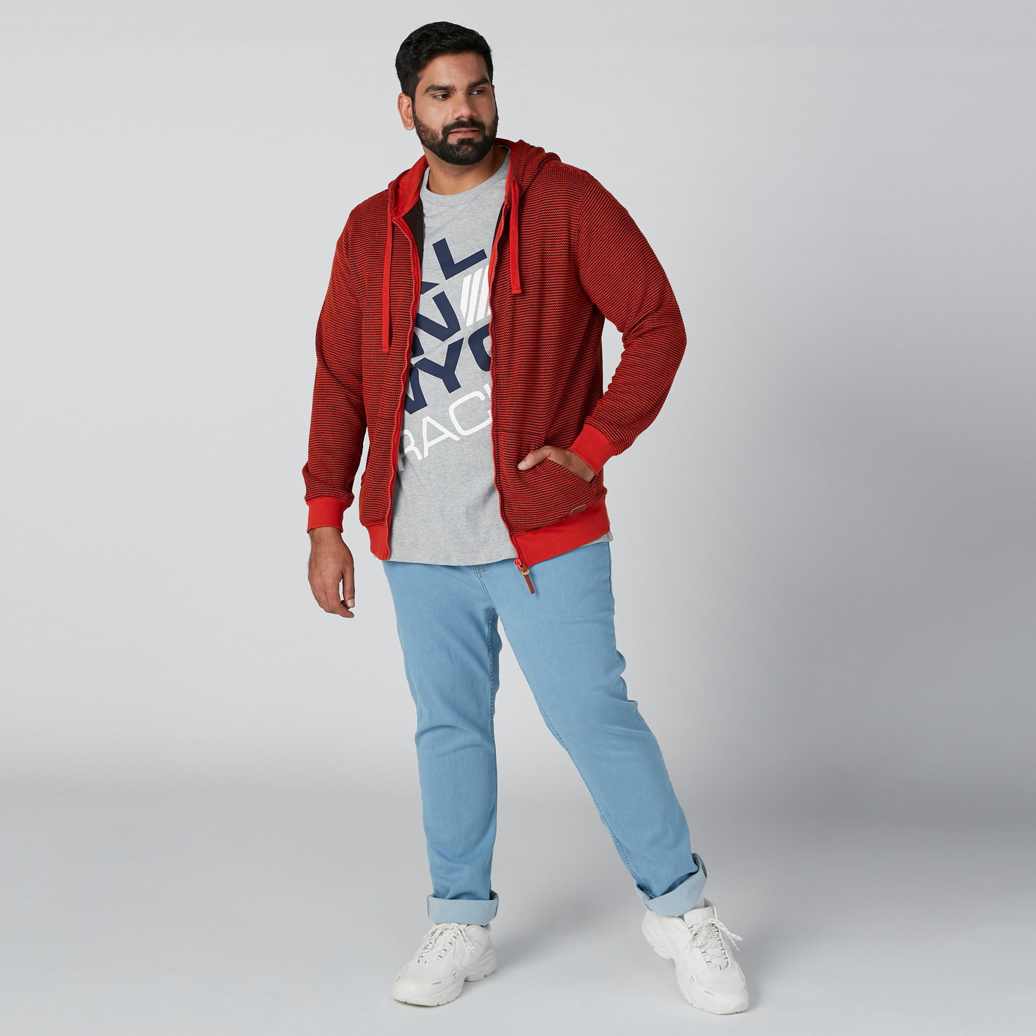 تيشيرت بأكمام قصيرة وطباعة جرافيك-men-clothing-tshirtsandpolos-tshirts-image-2