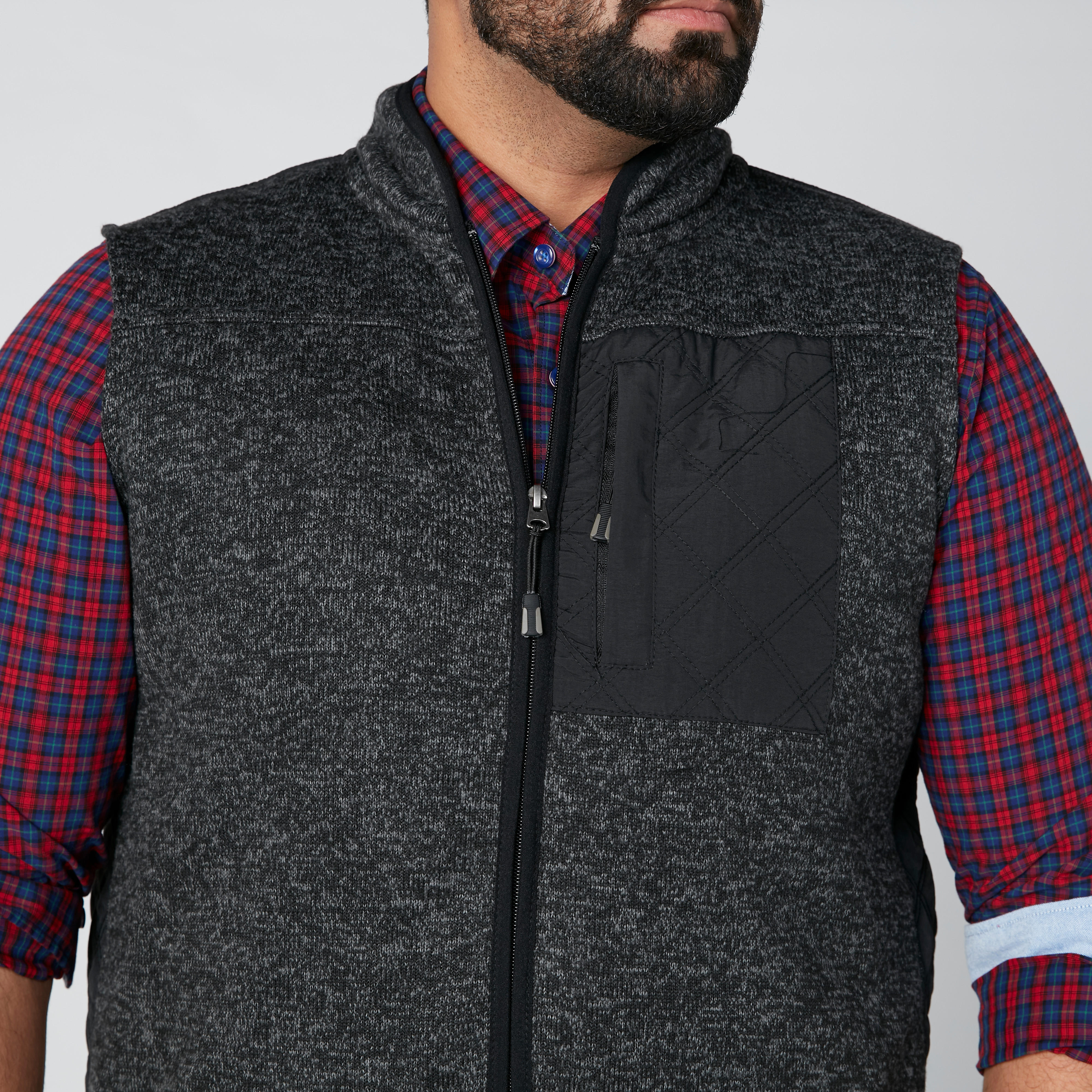 Textured Sleeveless Jacket with Pocket Detail-men-clothing-jacketsandblazers-jackets-image-6
