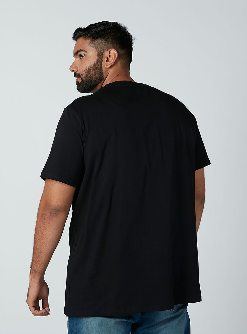 Sustainable Printed T-shirt with Crew Neck and Short Sleeves-men-clothing-tshirtsandpolos-tshirts-image-3