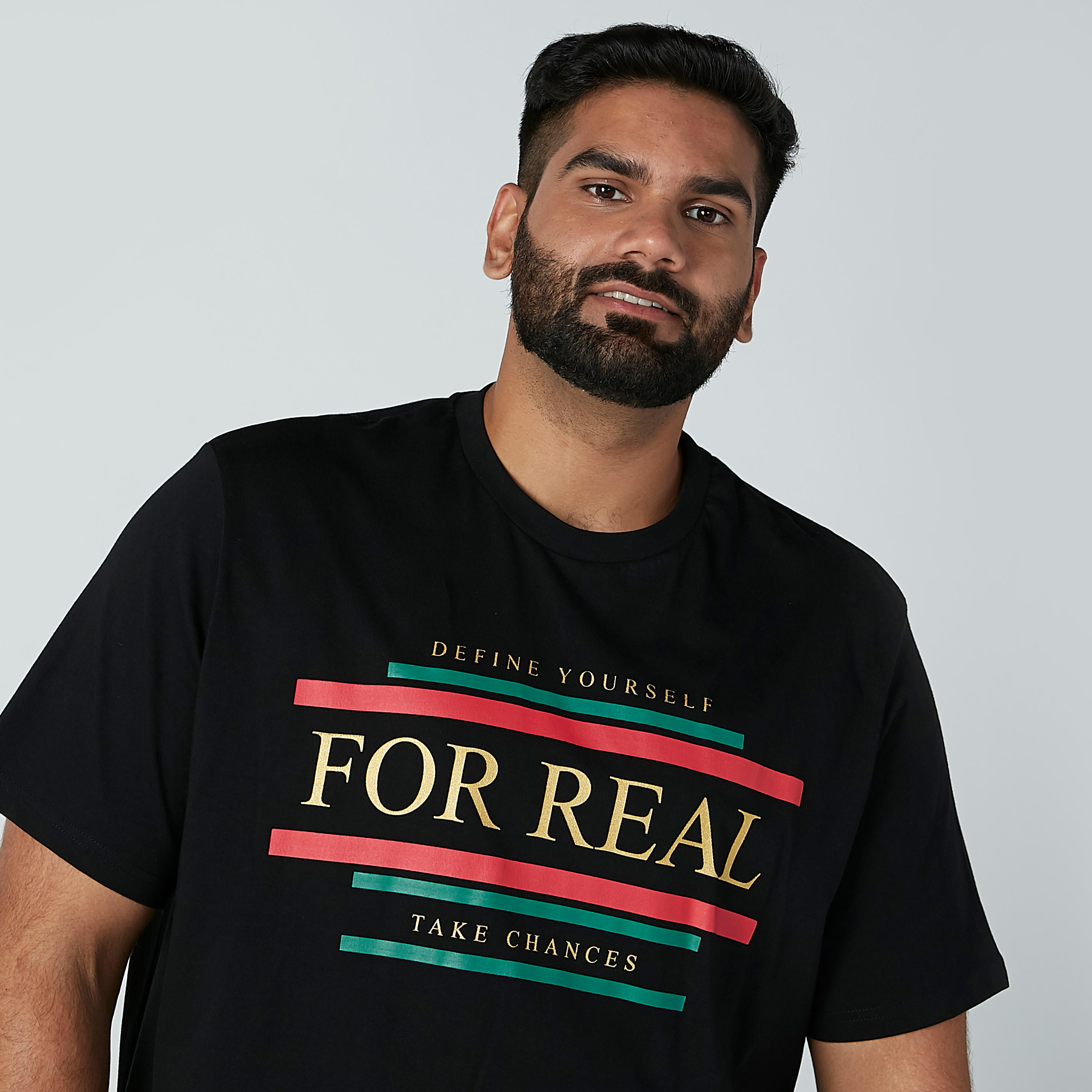 تيشيرت مستدام بياقة ضيّقة وأكمام قصيرة وطبعات-men-clothing-tshirtsandpolos-tshirts-image-1