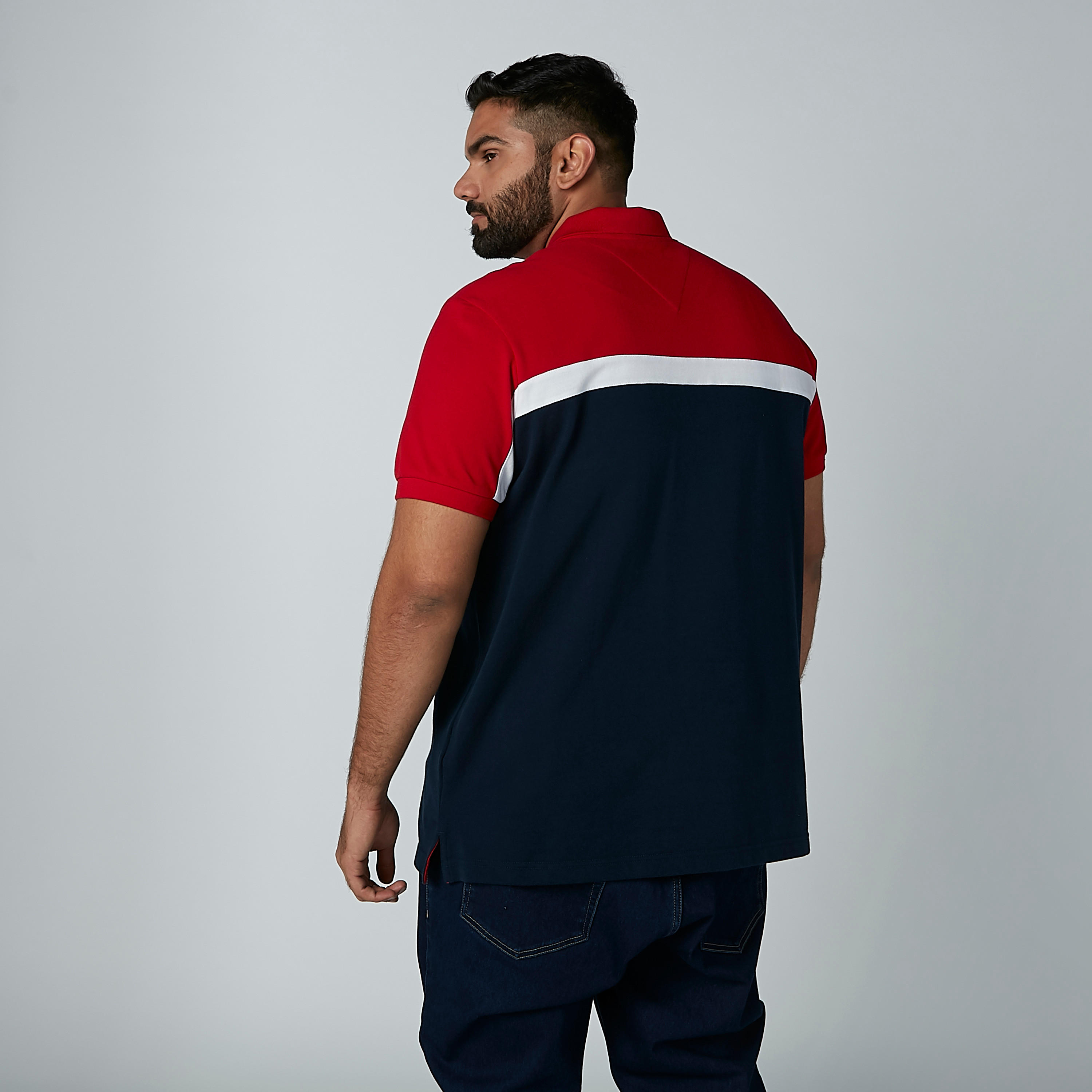 تيشيرت مستدام بقصّة سليم وياقة بولو وأكمام قصيرة -men-clothing-tshirtsandpolos-polos-image-3