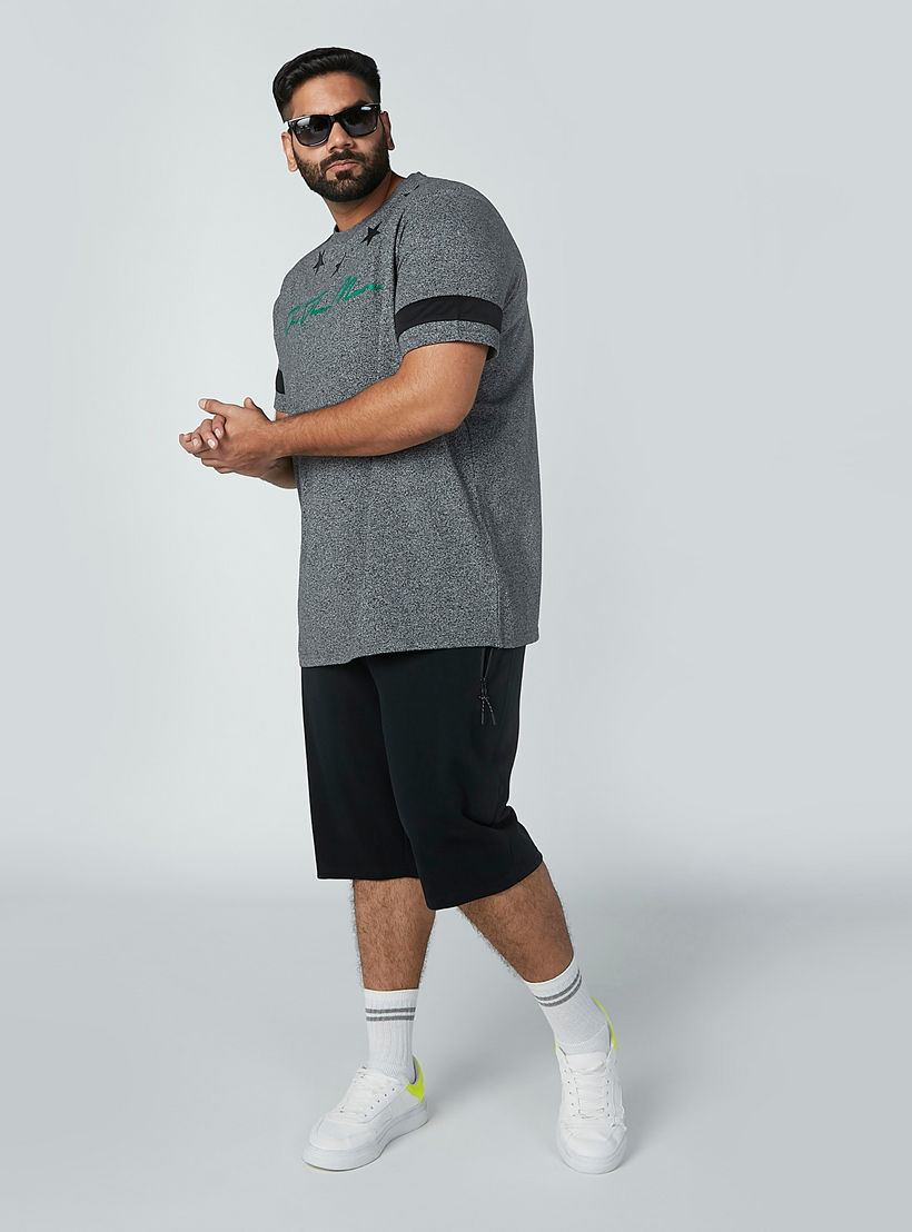 Plain Shorts with Pocket Detail and Drawstring-men-clothing-bottoms-shorts-image-1