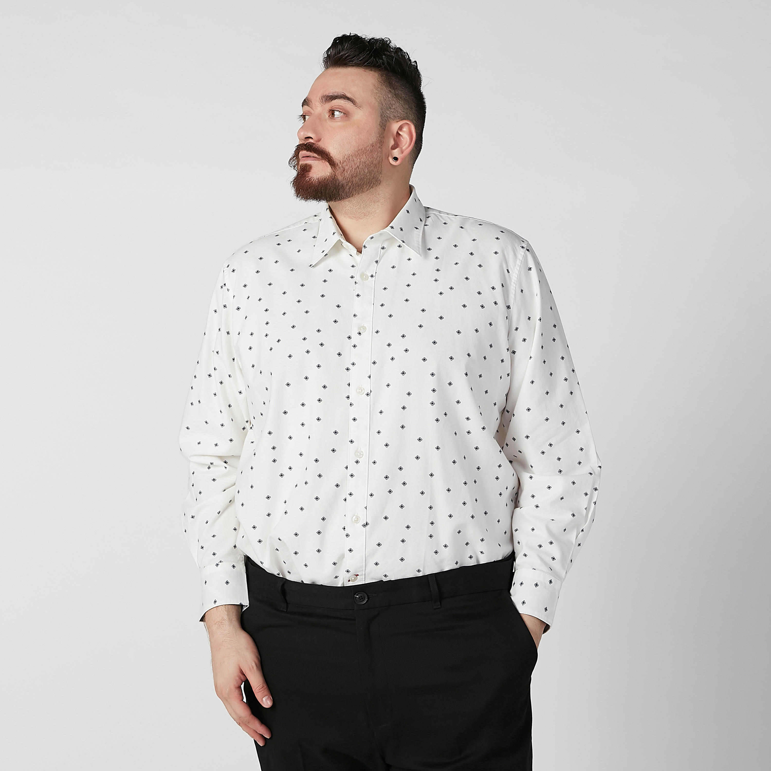 قميص بياقة عاديّة وأكمام طويلة وطبعات-men-clothing-shirts-image-4