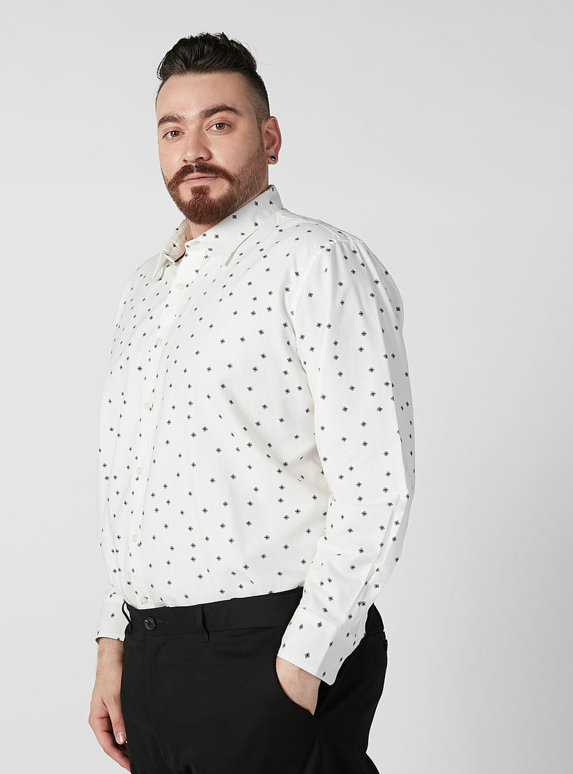 قميص بياقة عاديّة وأكمام طويلة وطبعات-men-clothing-shirts-image-5