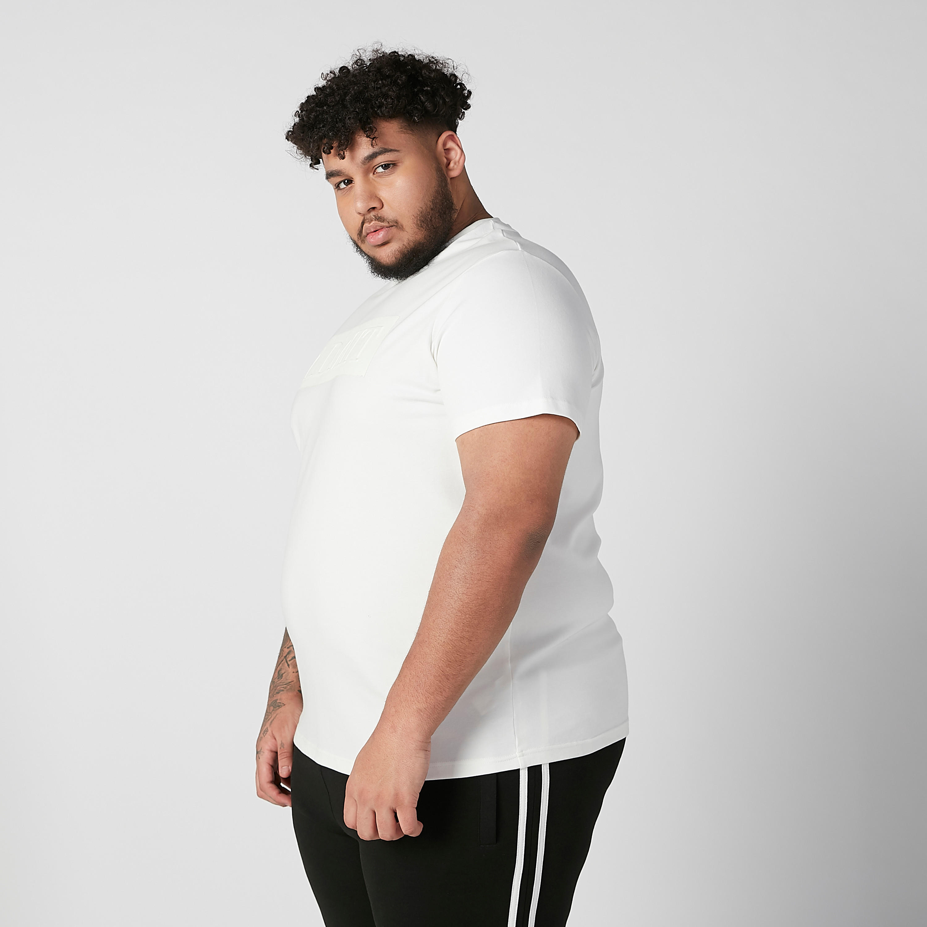 Printed T-shirt with Round Neck and Short Sleeves-men-clothing-tshirtsandpolos-tshirts-image-2