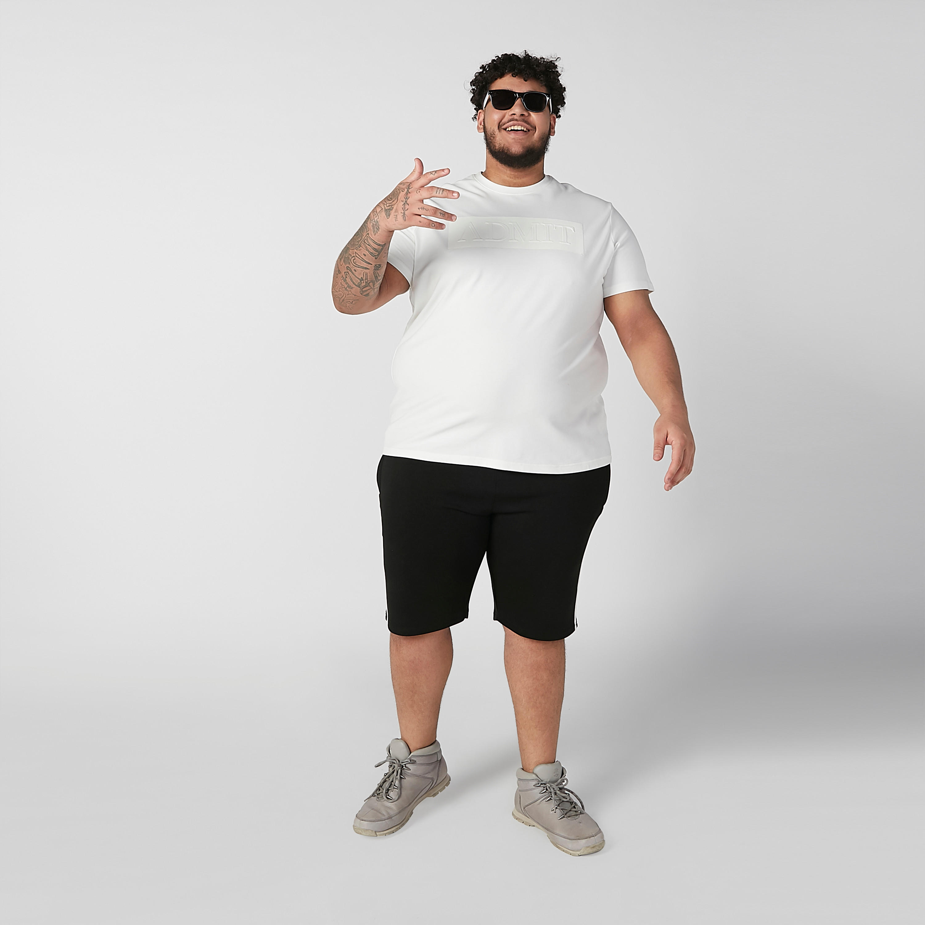 Printed T-shirt with Round Neck and Short Sleeves-men-clothing-tshirtsandpolos-tshirts-image-4