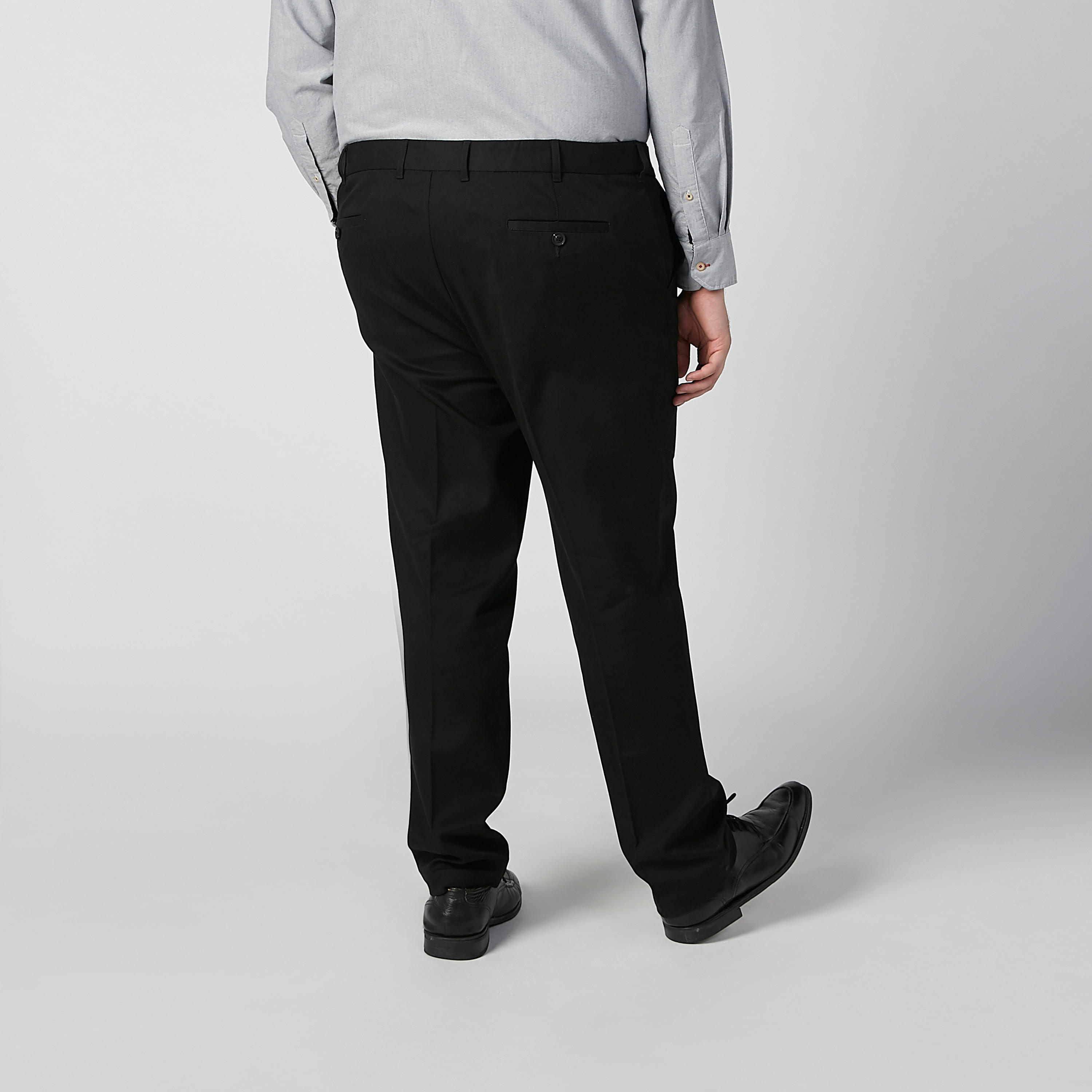 بنطلون سادة بجيوب وحلقات للحزام-men-clothing-bottoms-trousersandchinos-trousers-image-4