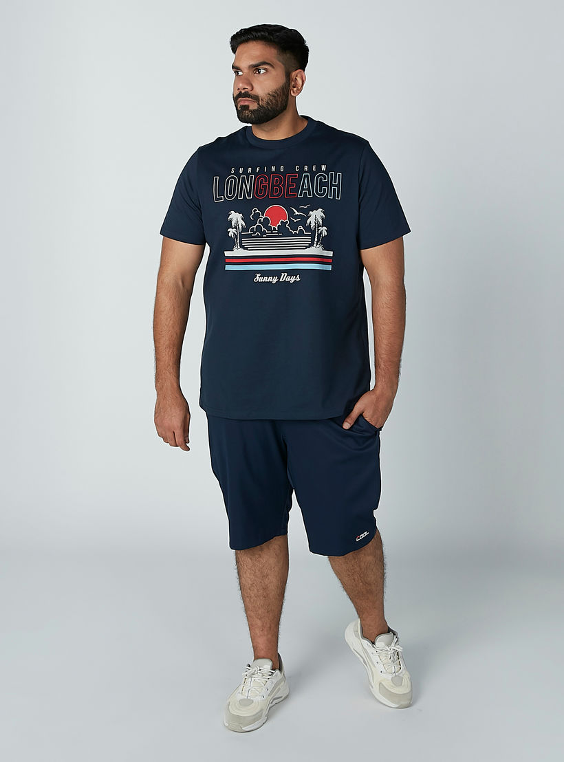 Pocket Detail Shorts with Drawstring-men-clothing-bottoms-shorts-image-1