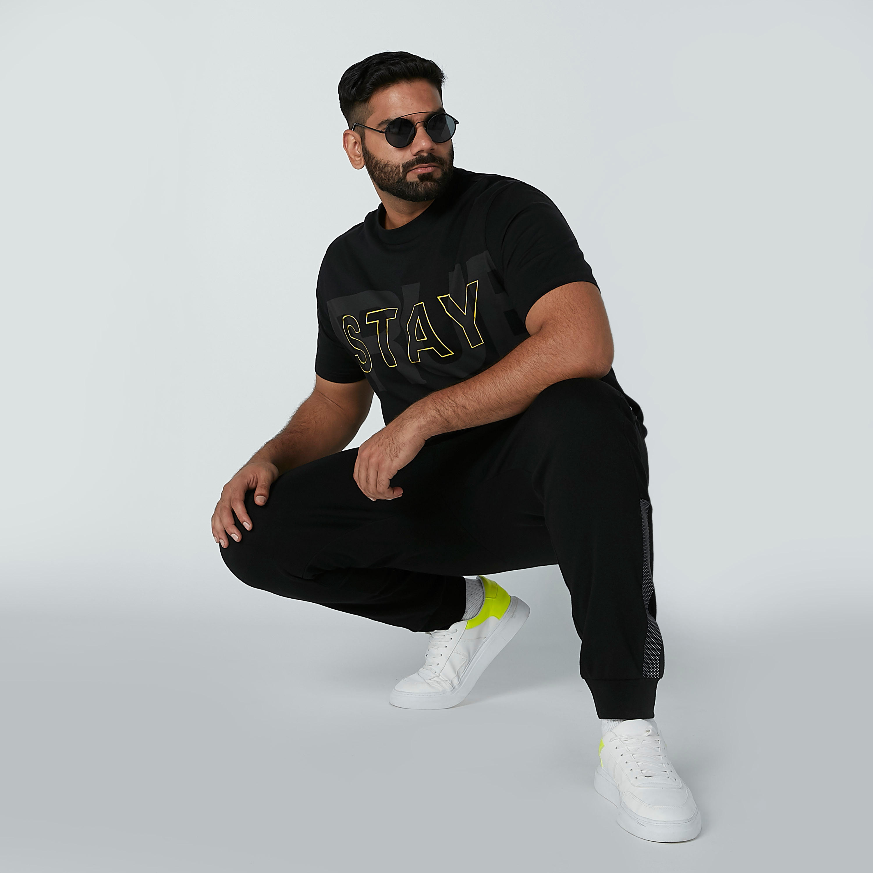 Printed T-shirt with Round Neck and Short Sleeves-men-clothing-tshirtsandpolos-tshirts-image-1