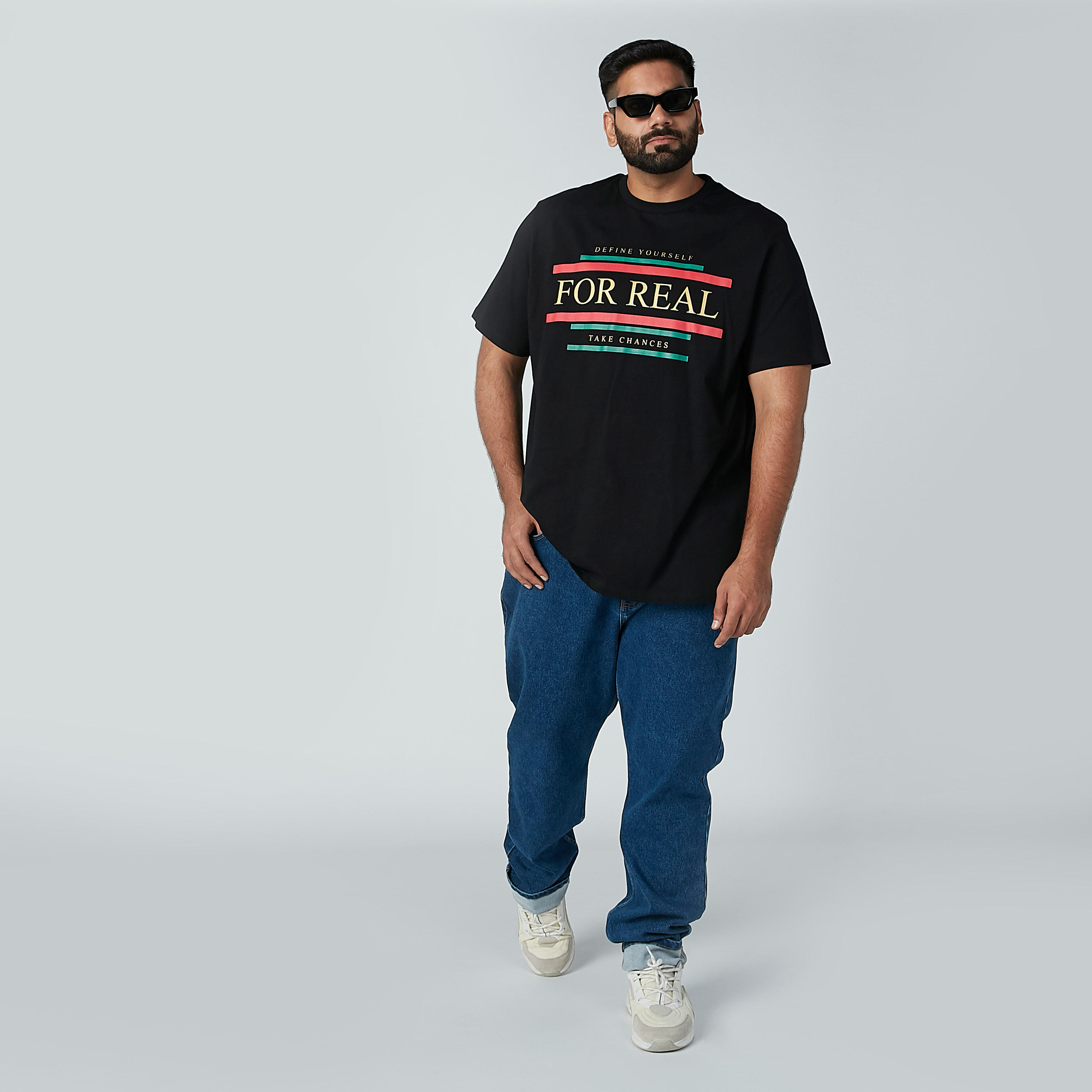 بنطال جينز دينم بزر إغلاق و5 جيوب-men-clothing-bottoms-jeans-image-4