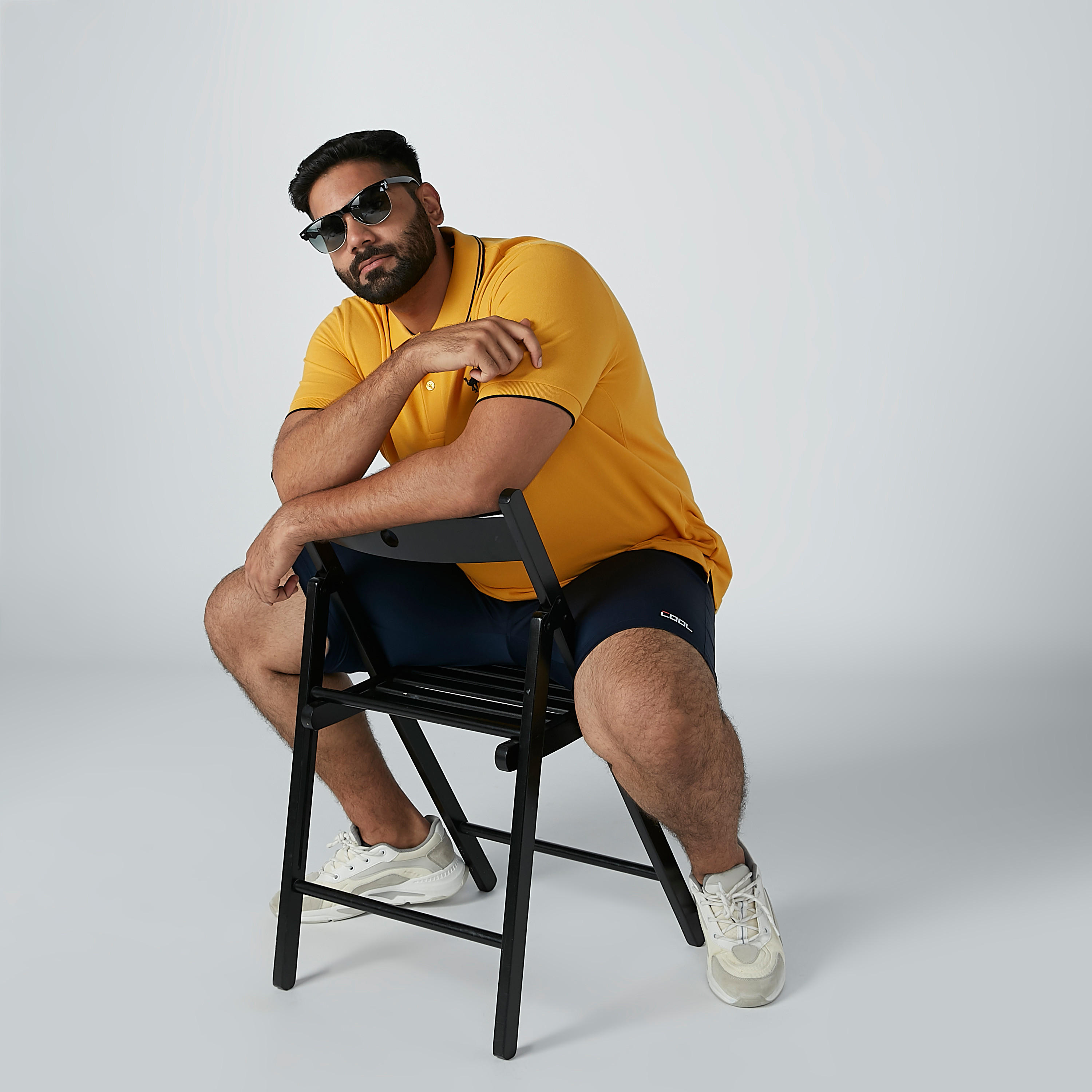 تيشيرت مطرّز بياقة بولو وأكمام قصيرة-men-clothing-tshirtsandpolos-polos-image-2