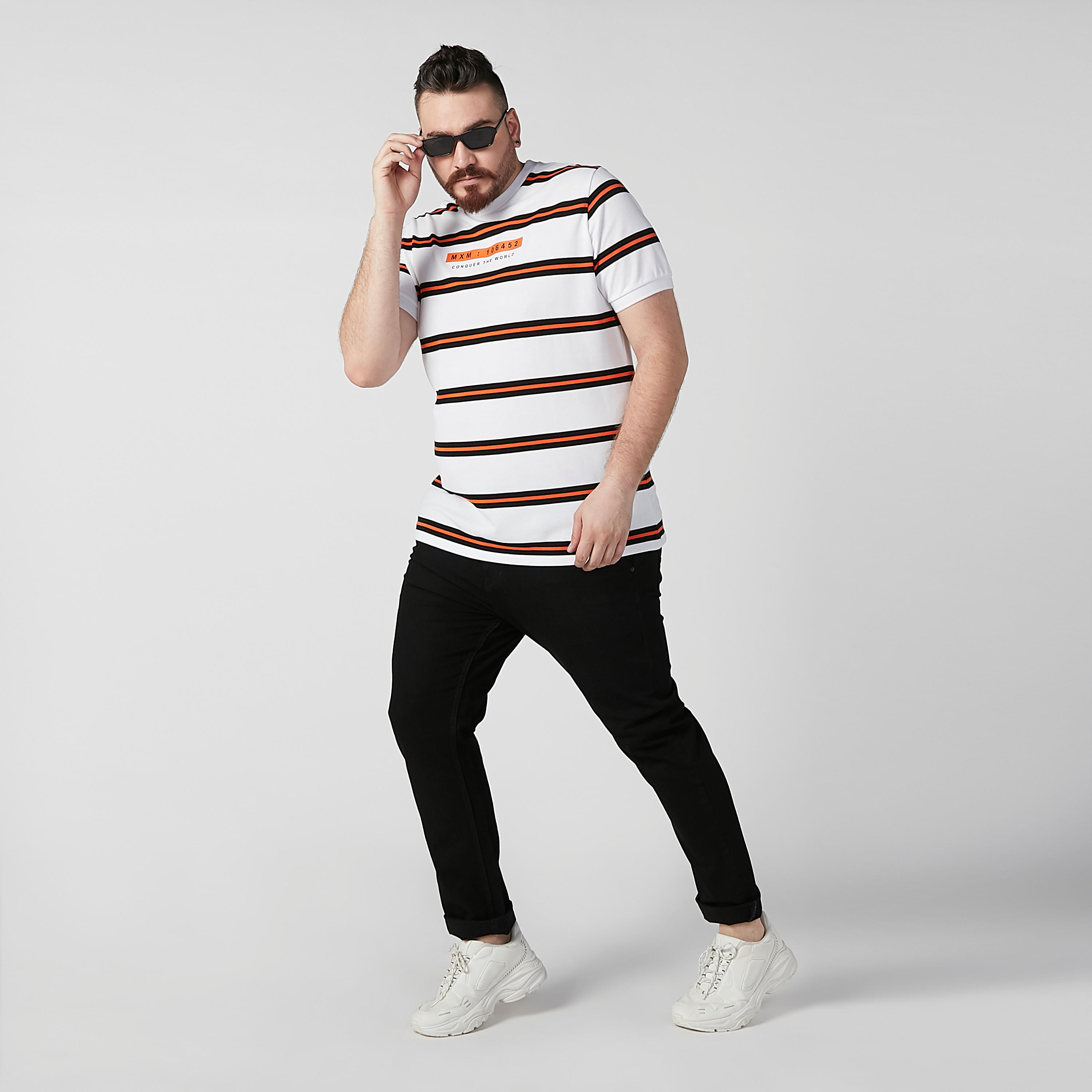 تيشيرت مستدام بياقة ضيّقة وأكمام قصيرة وطبعات-men-clothing-tshirtsandpolos-tshirts-image-2