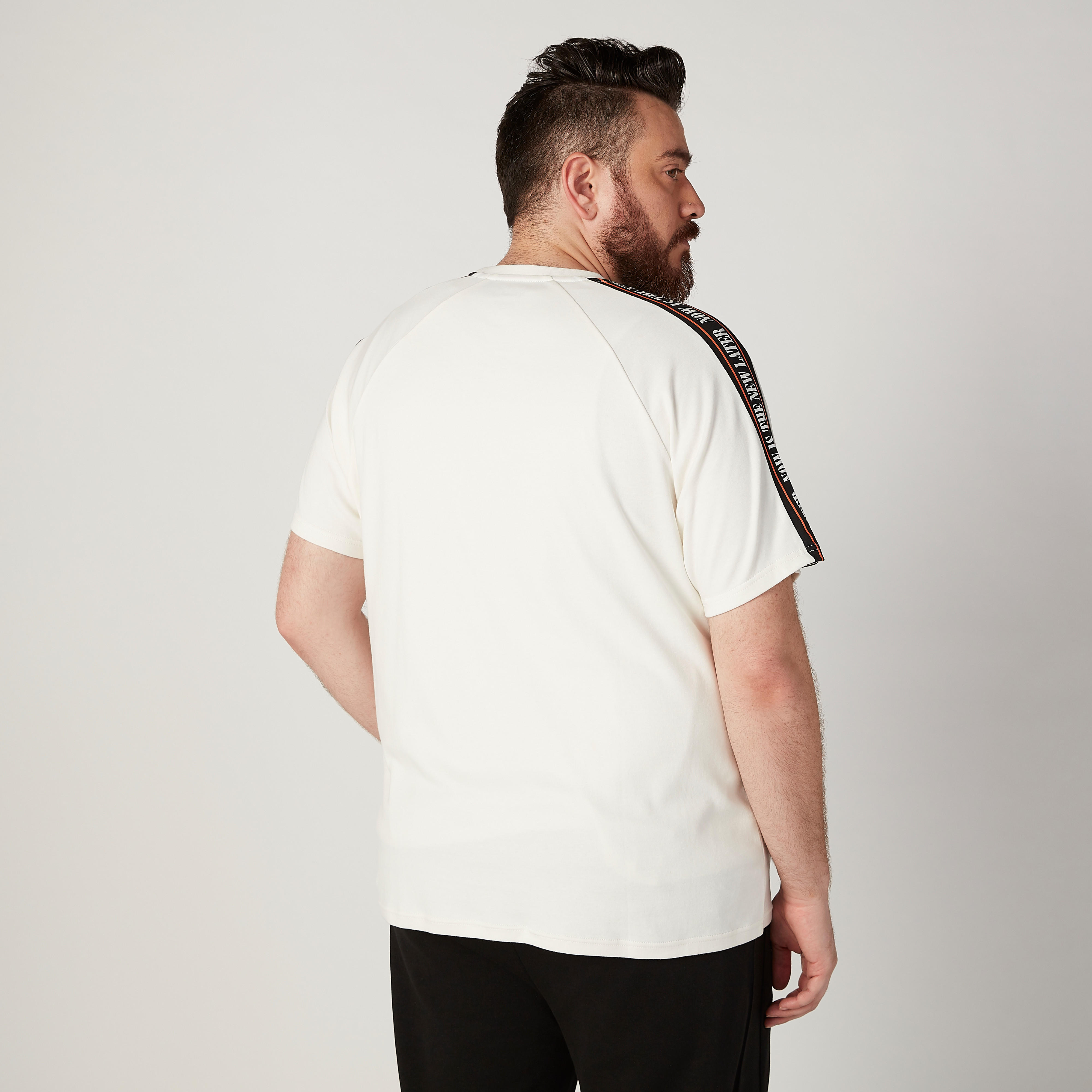 Printed T-shirt with Crew Neck and Short Sleeves-men-clothing-tshirtsandpolos-tshirts-image-4