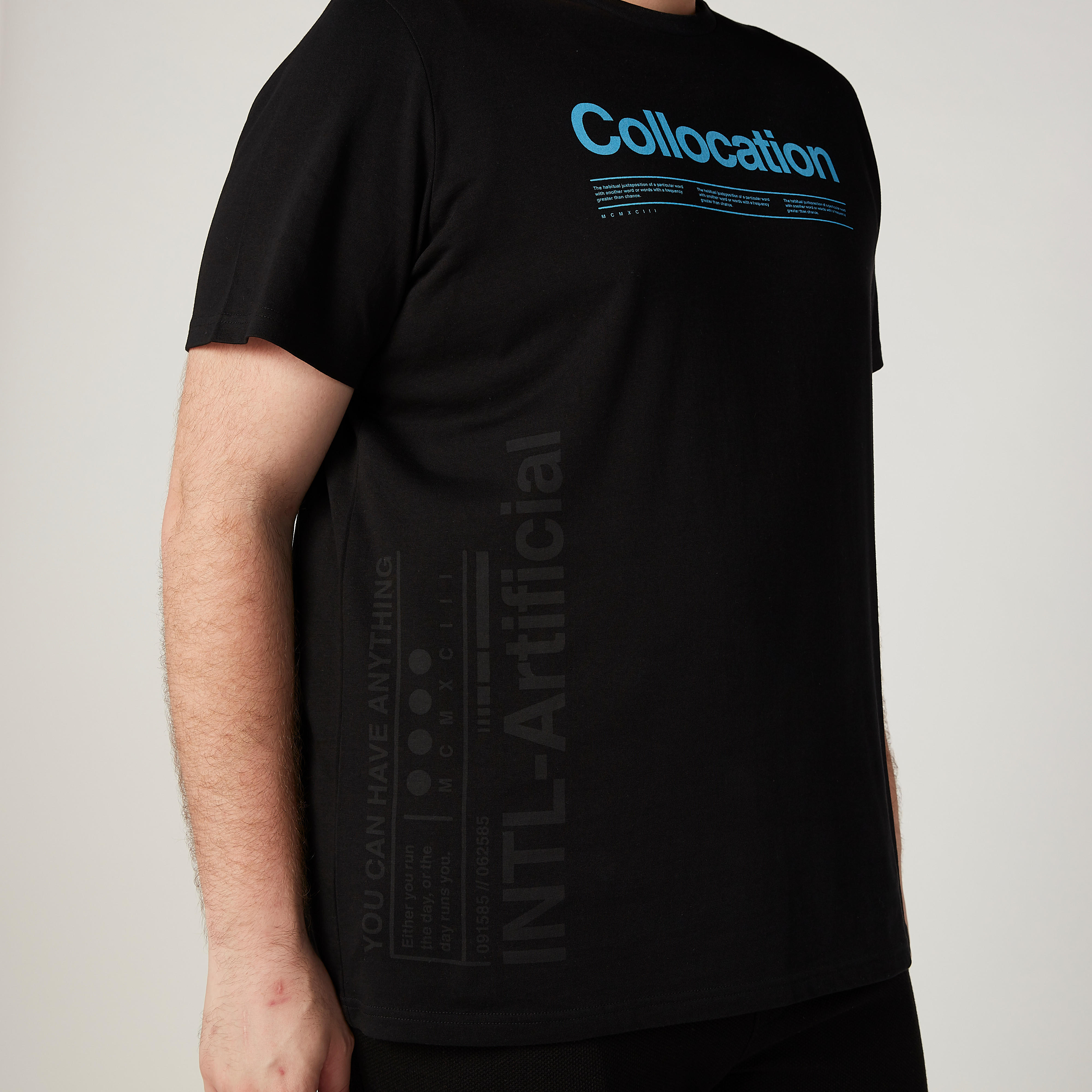 Printed T-shirt with Crew Neck and Short Sleeves-men-clothing-tshirtsandpolos-tshirts-image-3