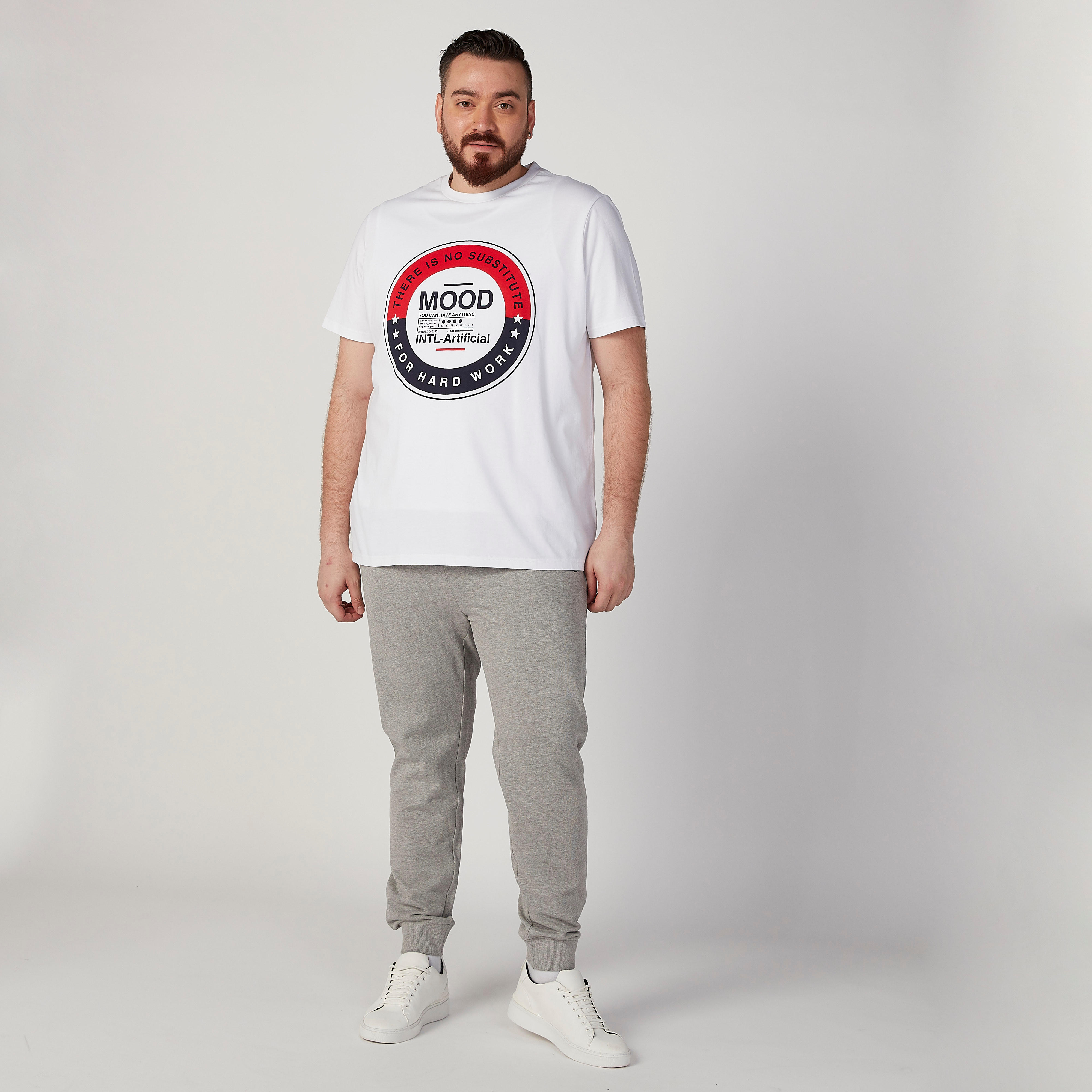 Printed T-shirt with Crew Neck and Short Sleeves-men-clothing-tshirtsandpolos-tshirts-image-2