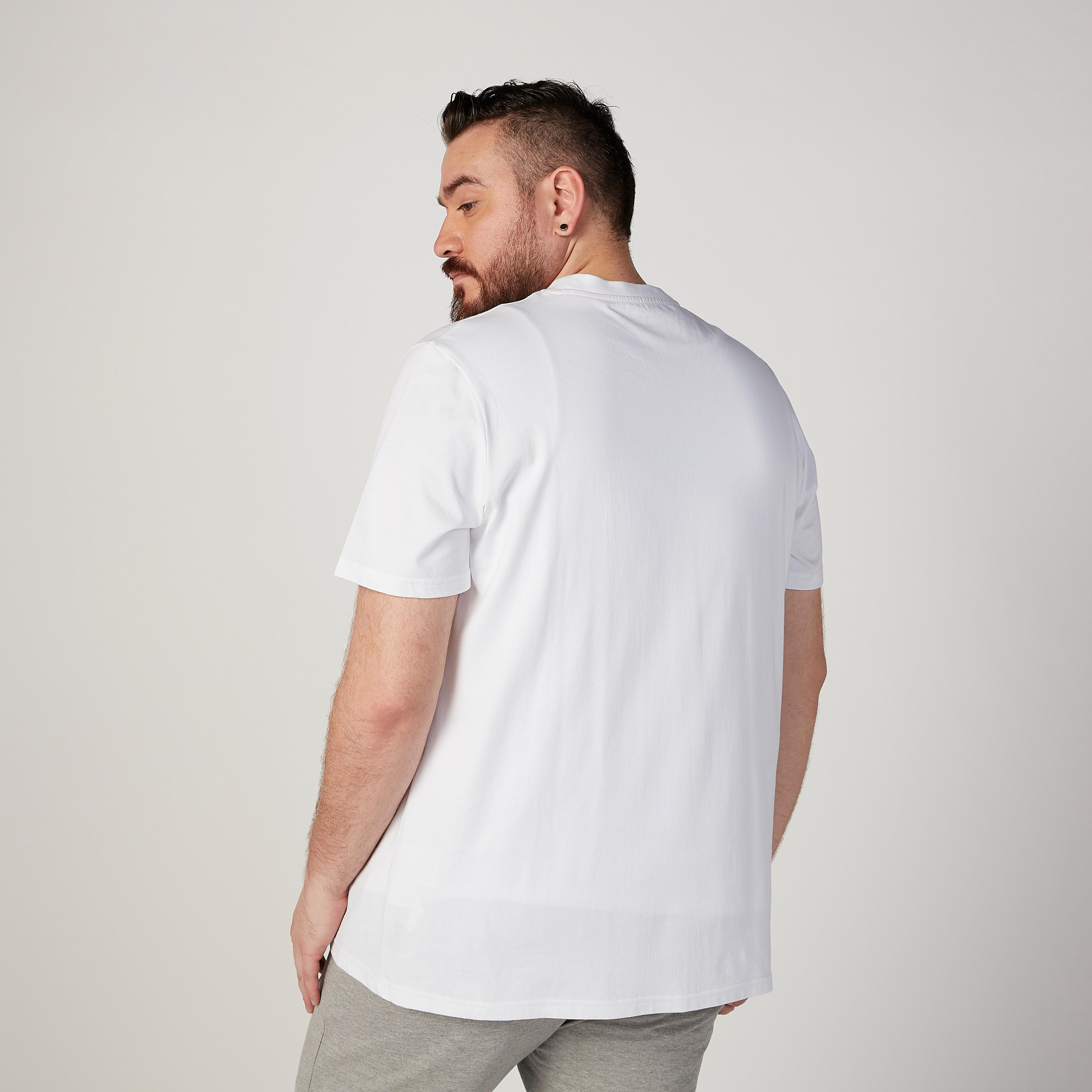 Printed T-shirt with Crew Neck and Short Sleeves-men-clothing-tshirtsandpolos-tshirts-image-4