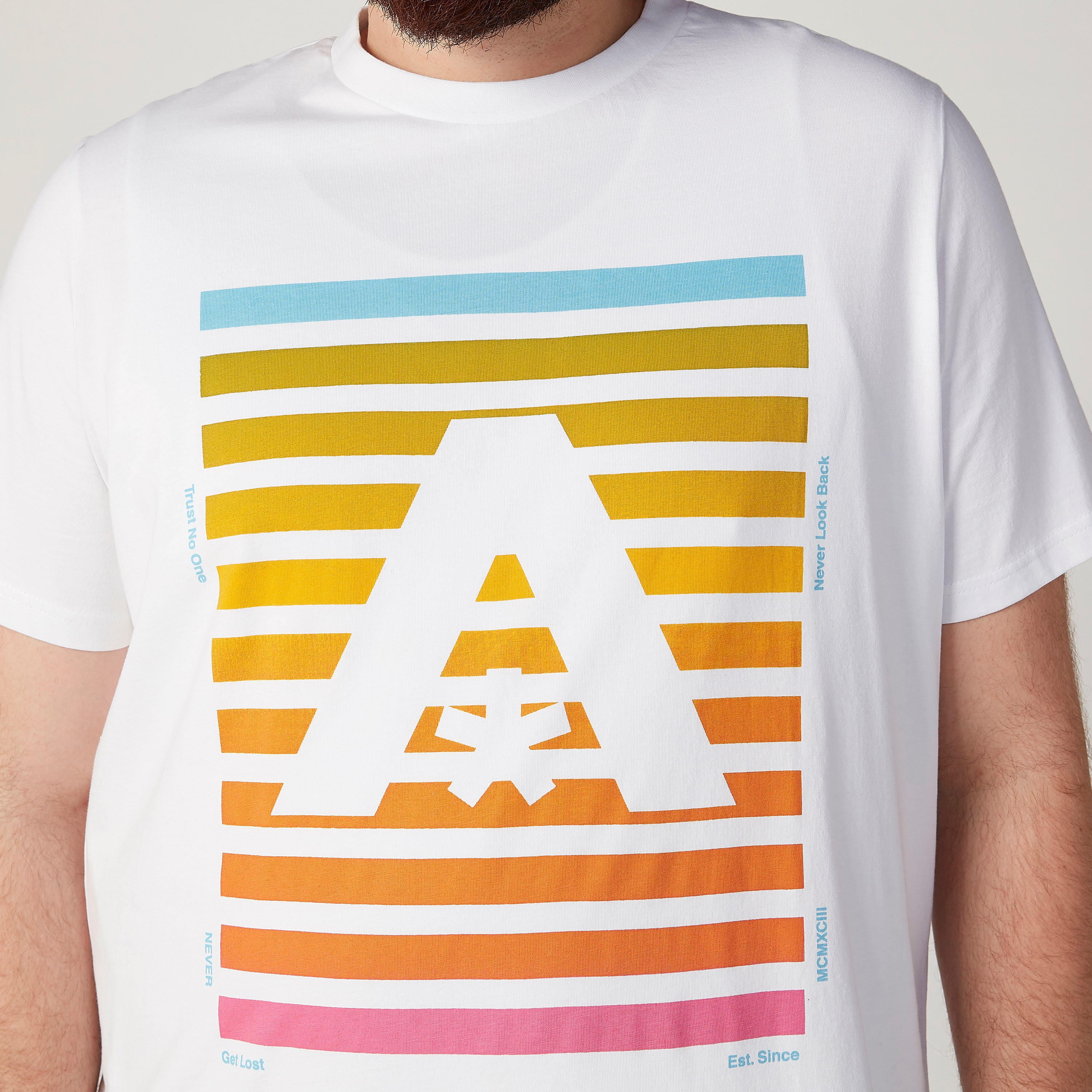 Printed T-shirt with Round Neck and Short Sleeves-men-clothing-tshirtsandpolos-tshirts-image-3
