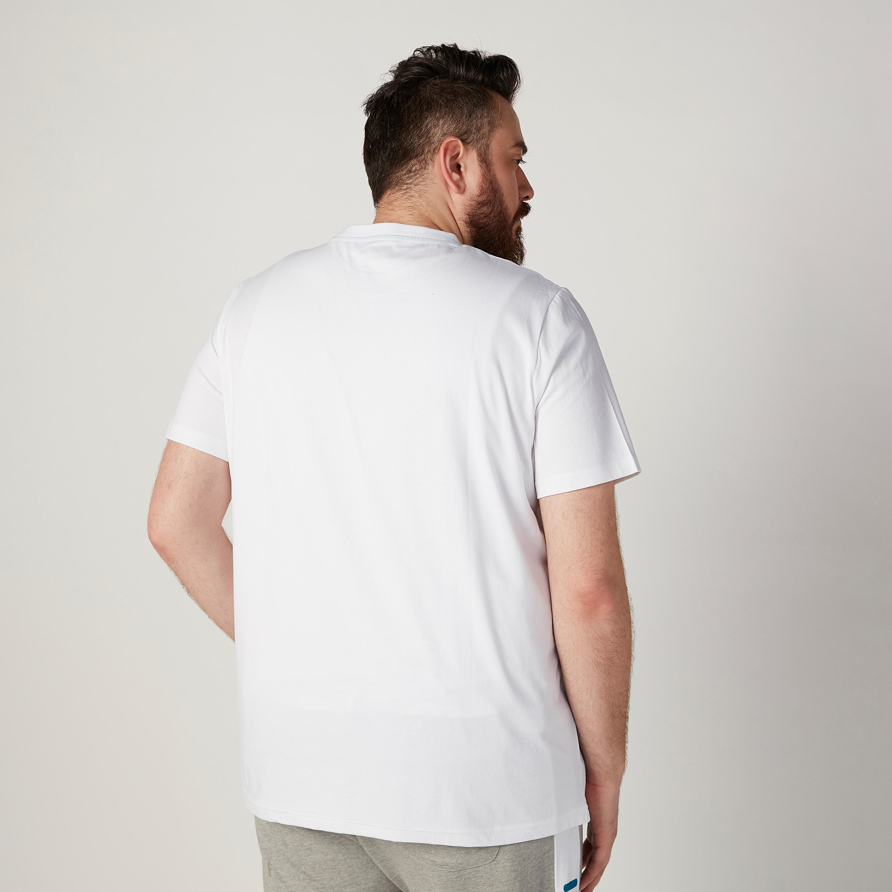 Printed T-shirt with Round Neck and Short Sleeves-men-clothing-tshirtsandpolos-tshirts-image-4