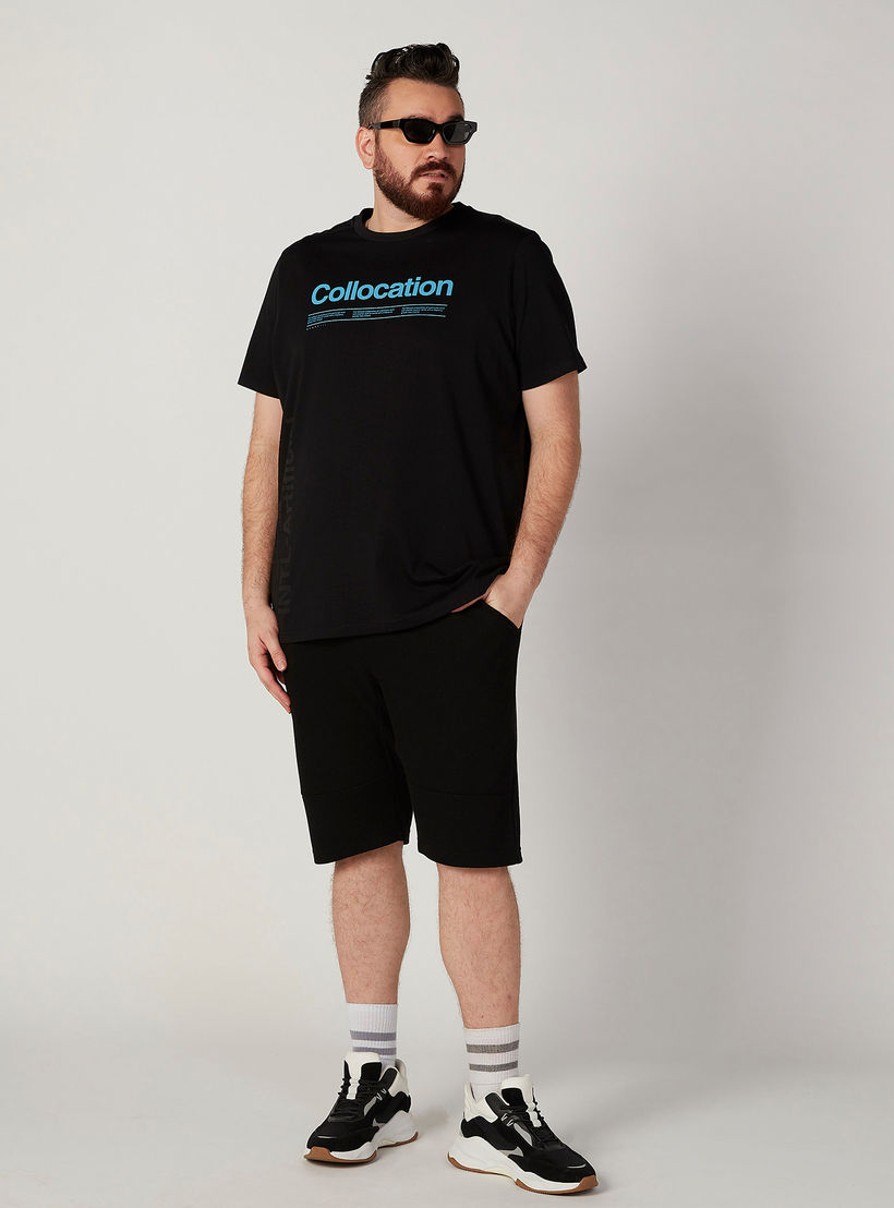شورت سادة بخصر متوسط الارتفاع ورباط إغلاق-men-clothing-bottoms-shorts-image-3