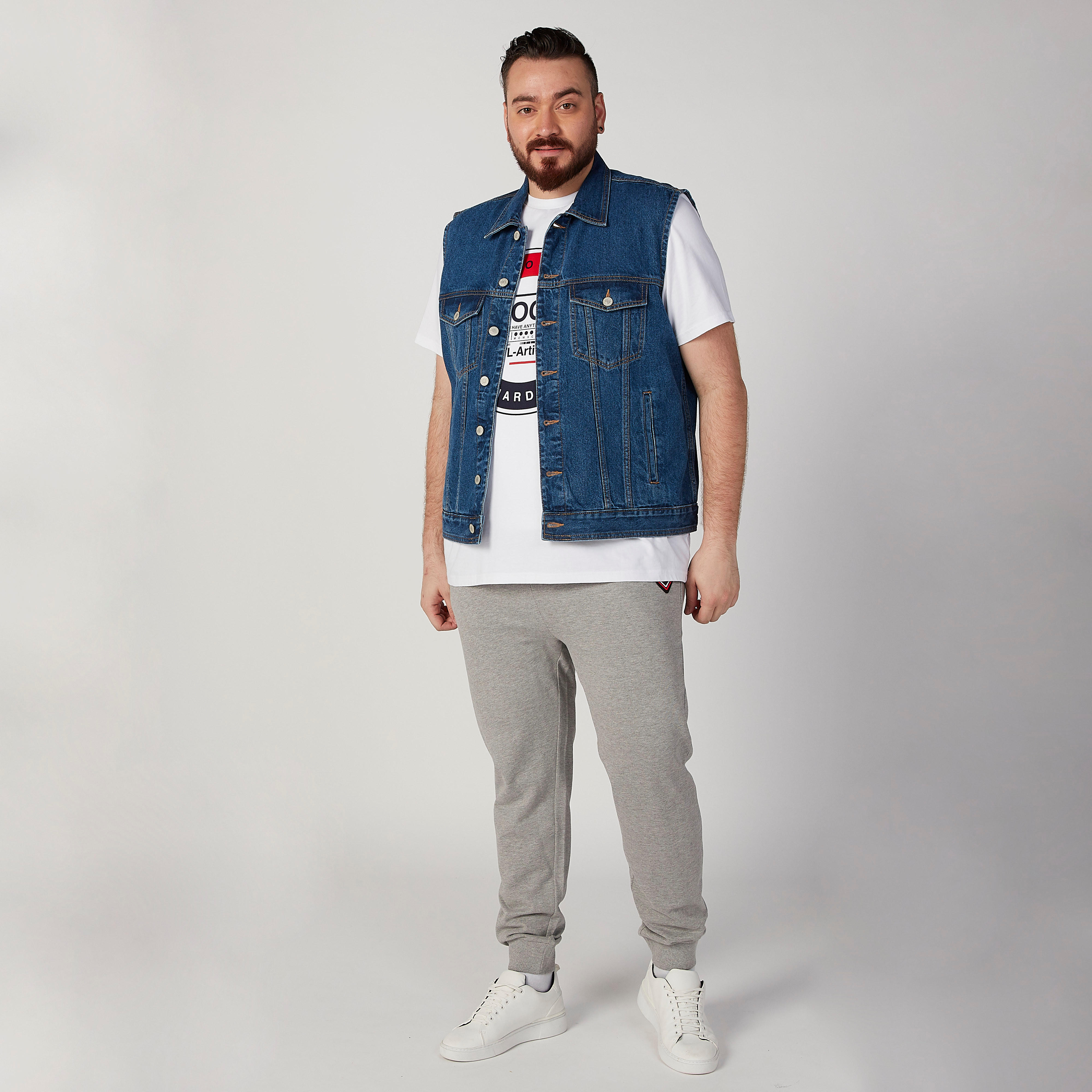 Denim Sleeveless Jacket with Flap Pockets-men-clothing-jacketsandblazers-jackets-image-2