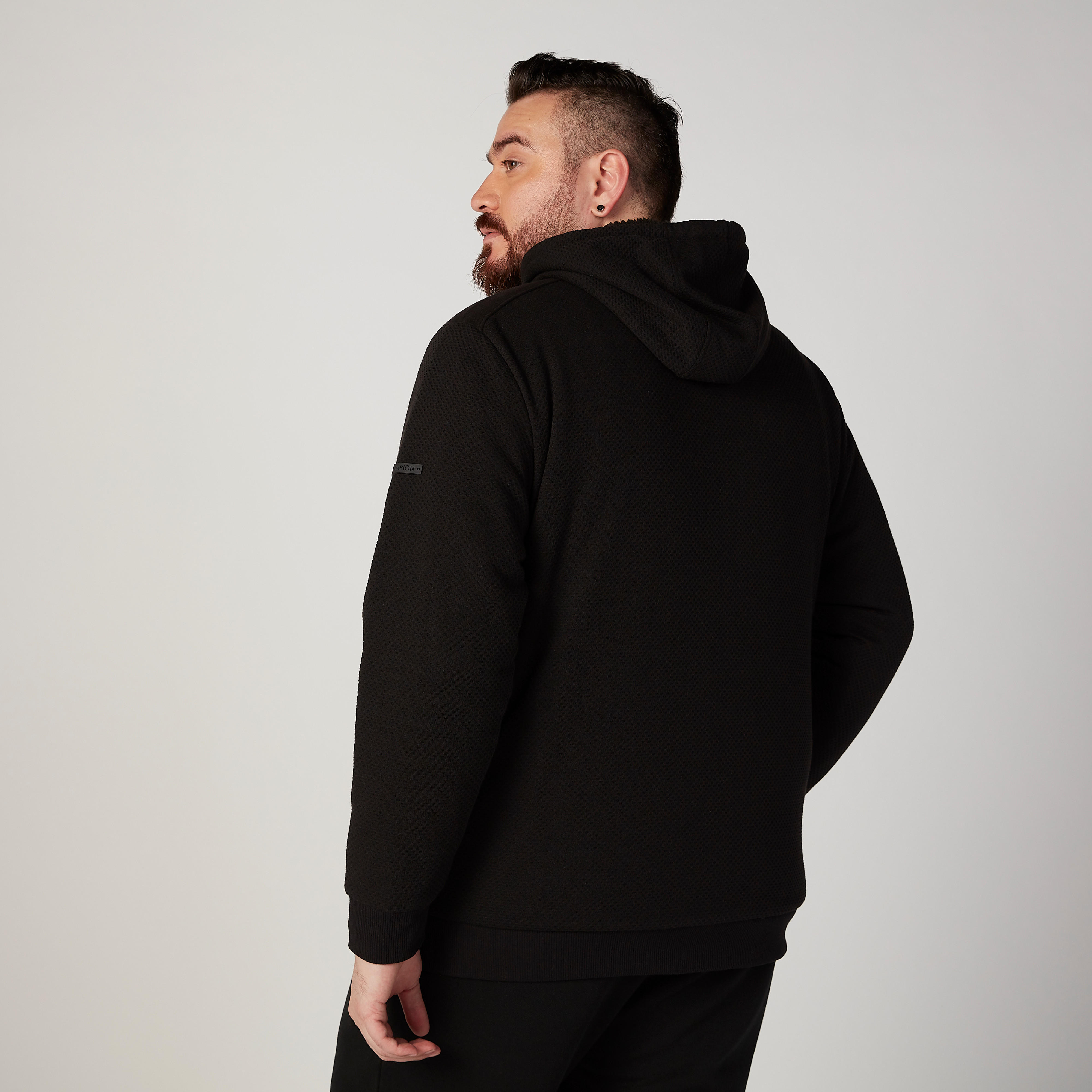 جاكيت بارز الملمس بأكمام طويلة وقبعة-men-clothing-jacketsandblazers-jackets-image-4