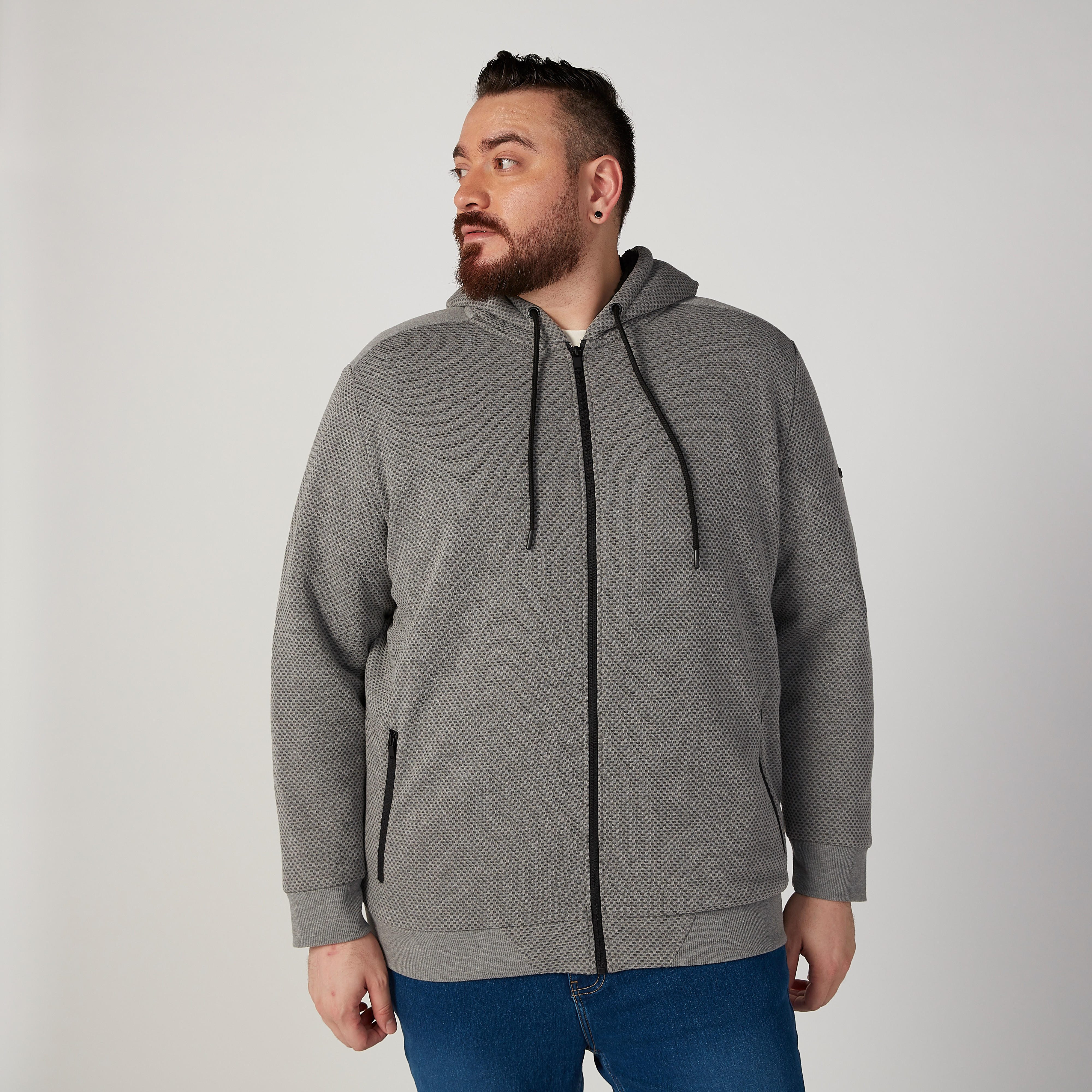جاكيت بارز الملمس بأكمام طويلة وقبعة-men-clothing-jacketsandblazers-jackets-image-5