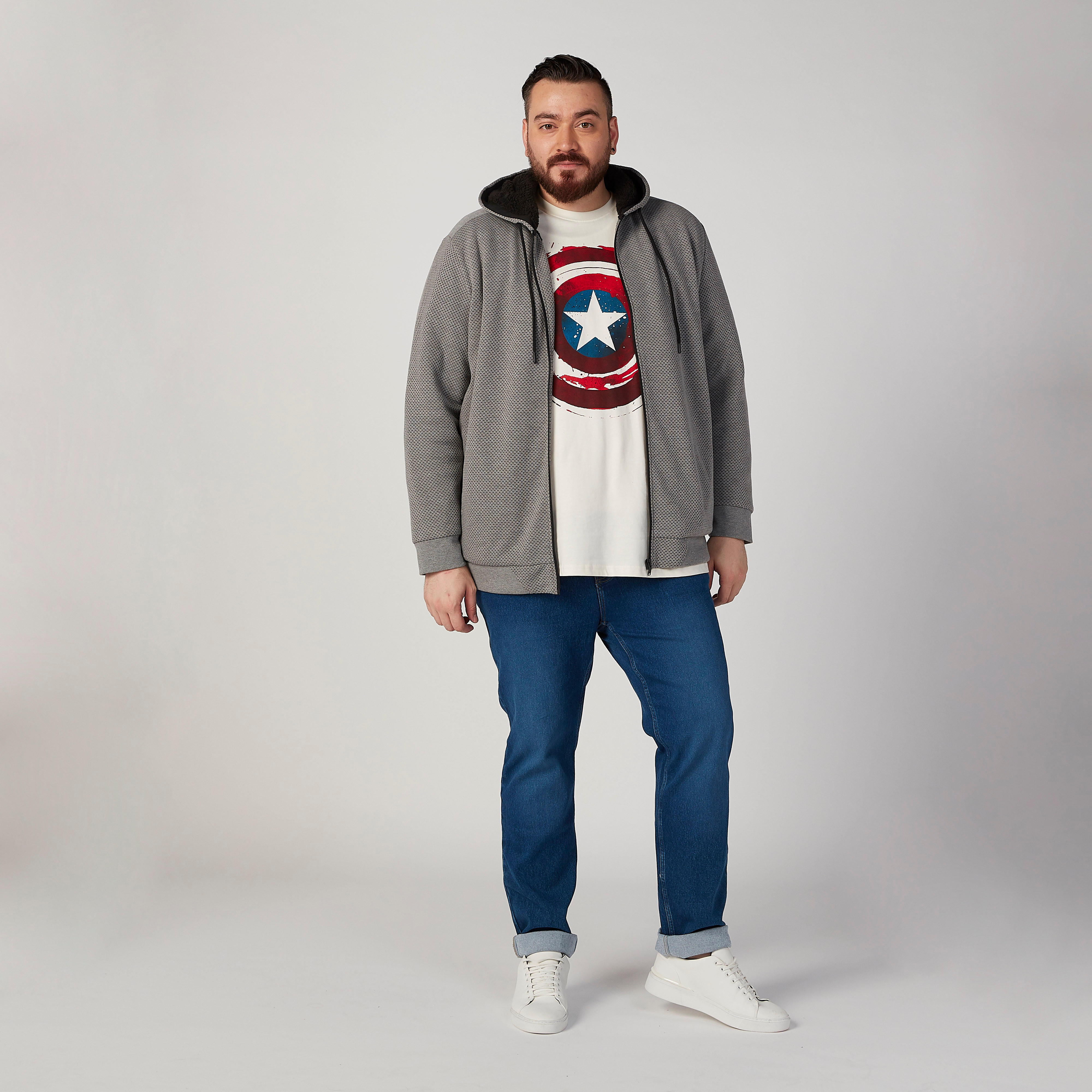 جاكيت بارز الملمس بأكمام طويلة وقبعة-men-clothing-jacketsandblazers-jackets-image-6