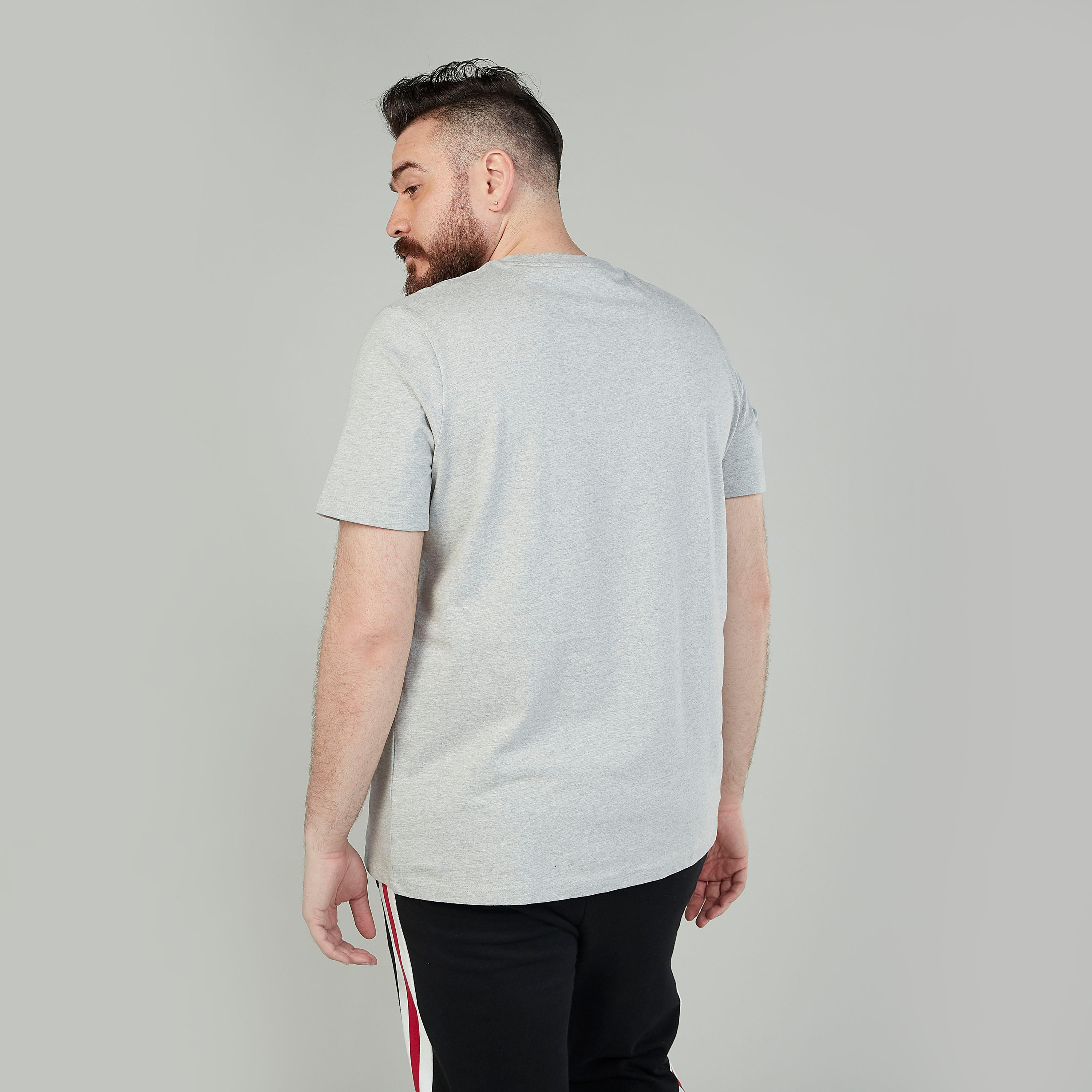Printed T-shirt with Crew Neck and Short Sleeves-men-clothing-tshirtsandpolos-tshirts-image-4