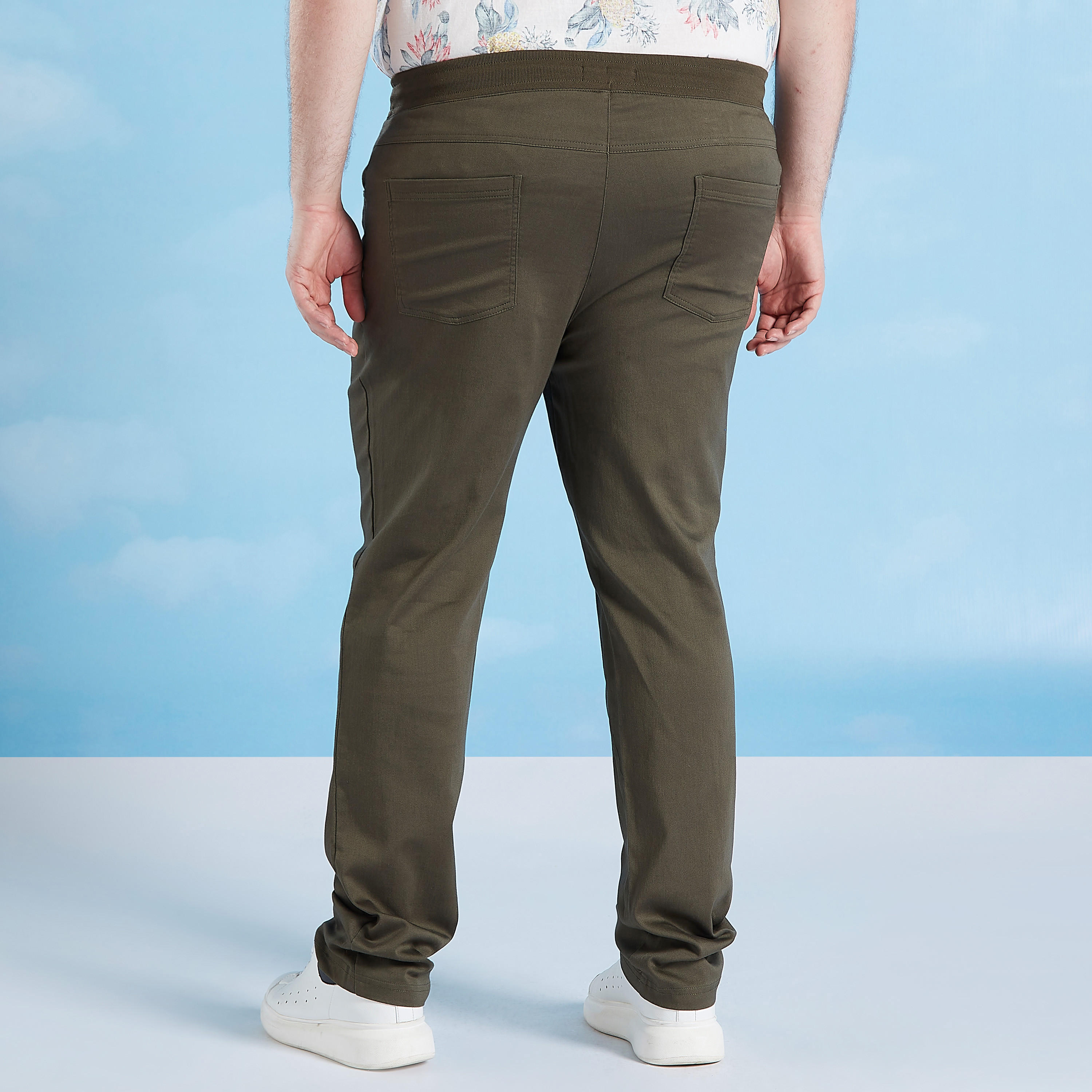 بنطلون سادة برباط وجيوب-men-clothing-bottoms-trousersandchinos-trousers-image-4