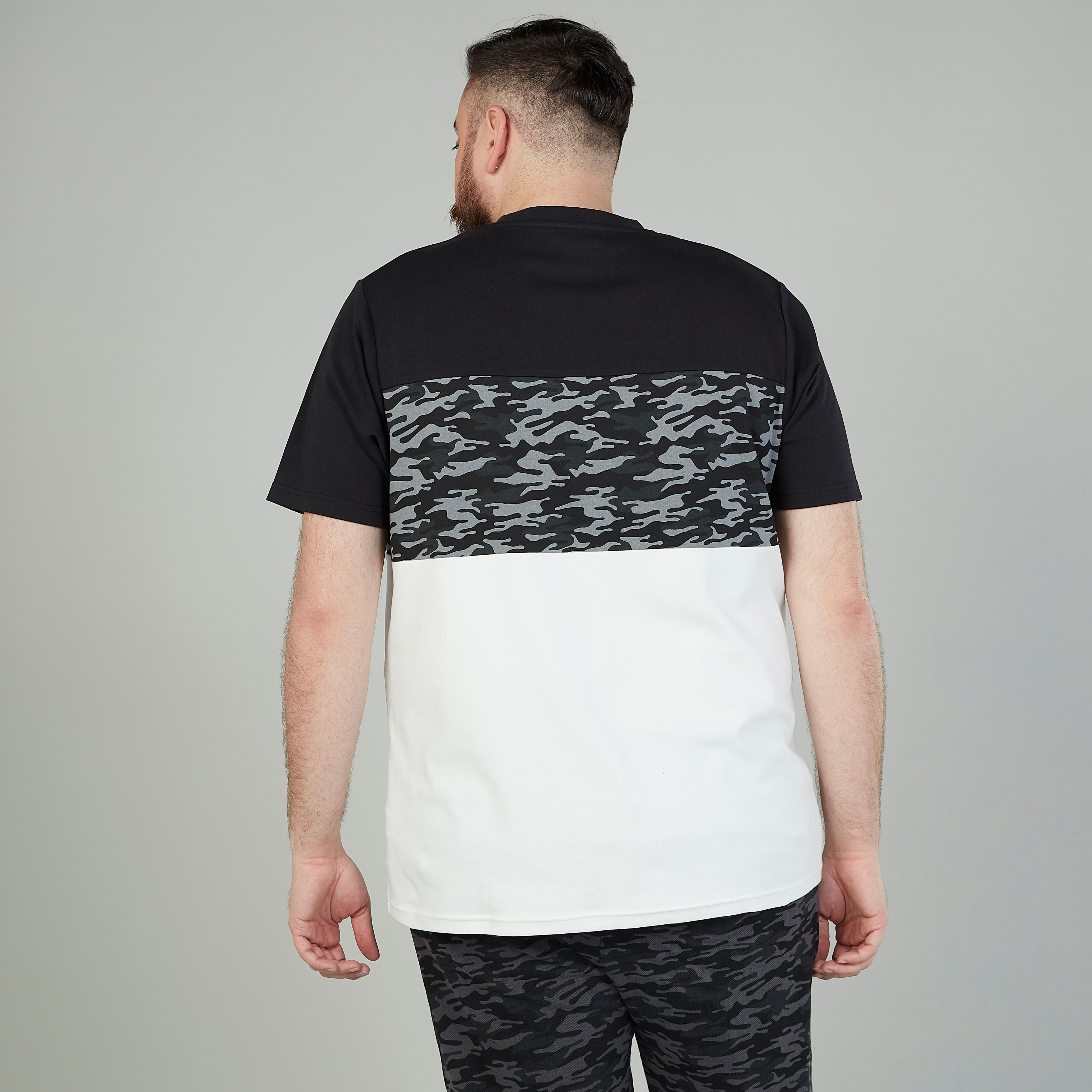 Cut and Sew Crew Neck T-shirt with Short Sleeves-men-clothing-tshirtsandpolos-tshirts-image-4