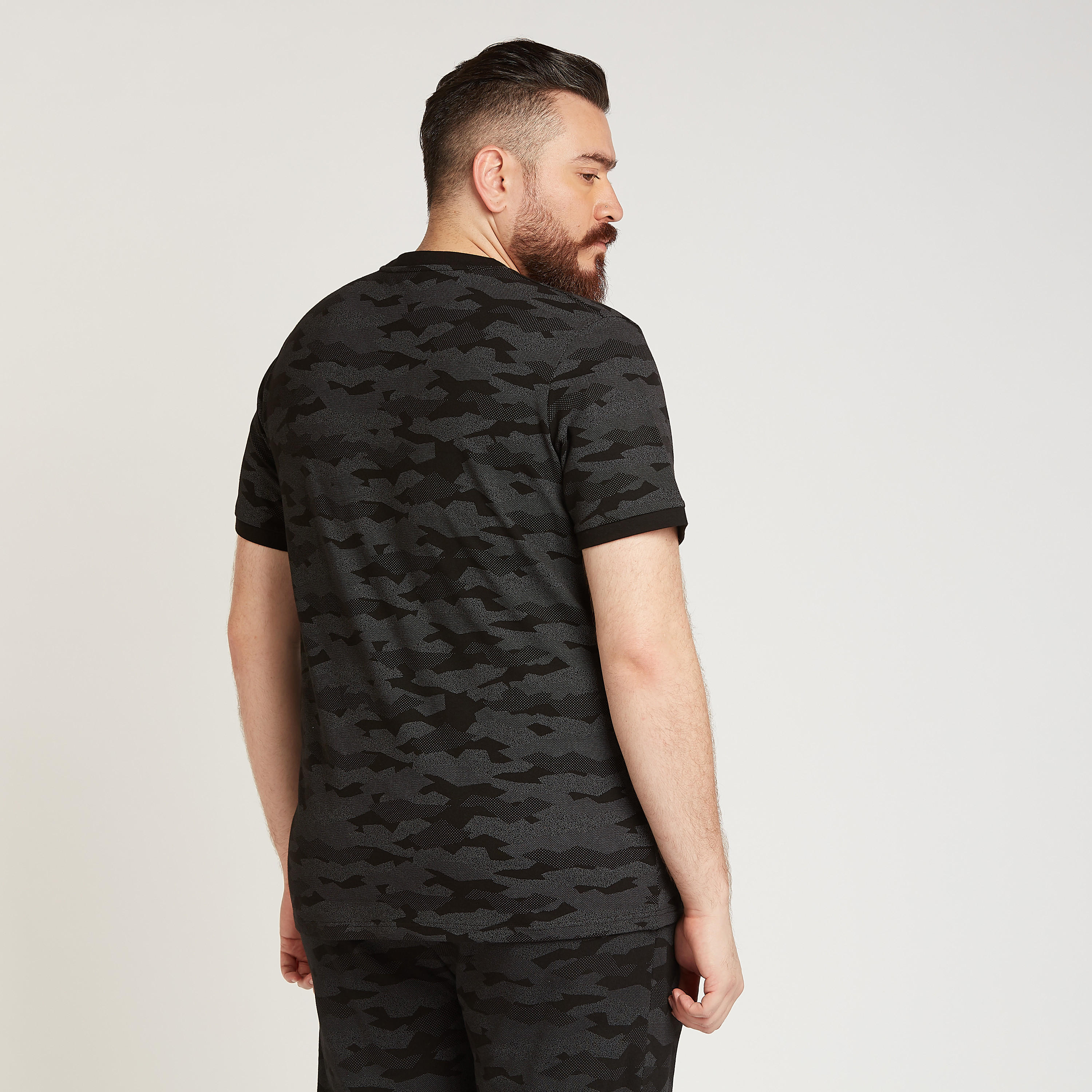 Printed T-shirt with Crew Neck and Short Sleeves-men-clothing-tshirtsandpolos-tshirts-image-4