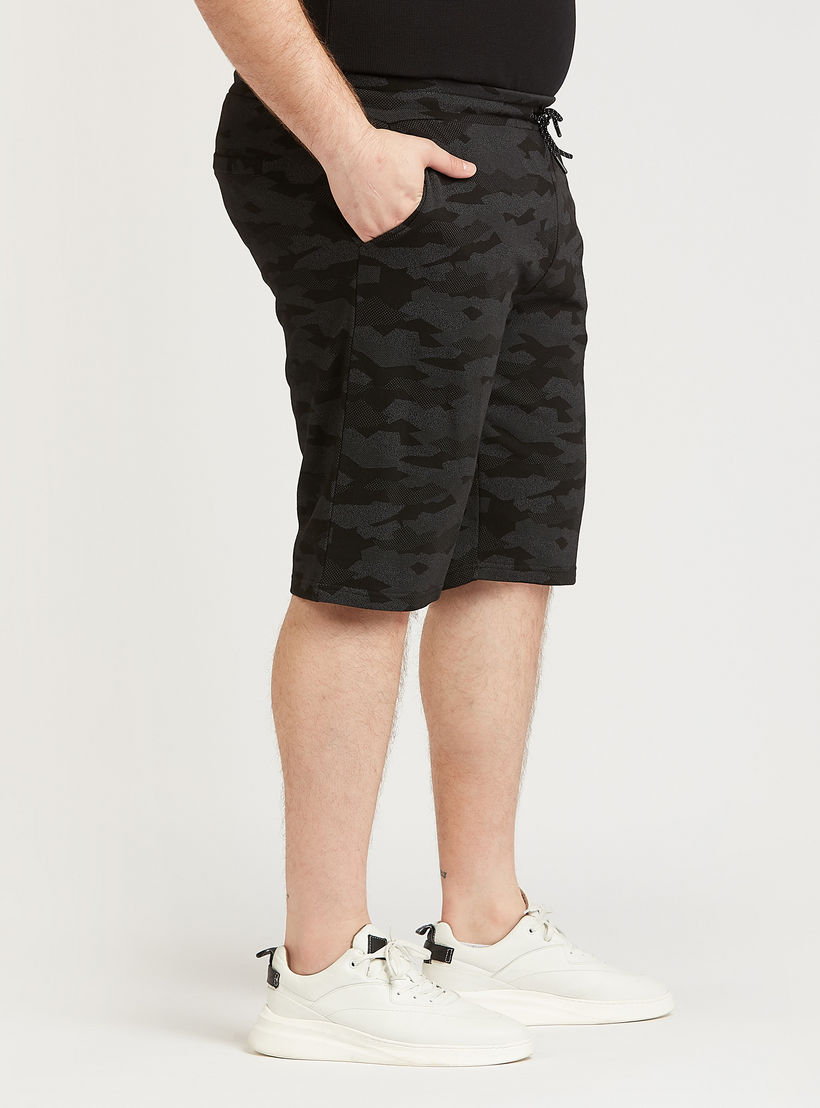 Printed Mid-Rise Shorts with Pocket Detail and Drawstring-men-clothing-bottoms-shorts-image-3
