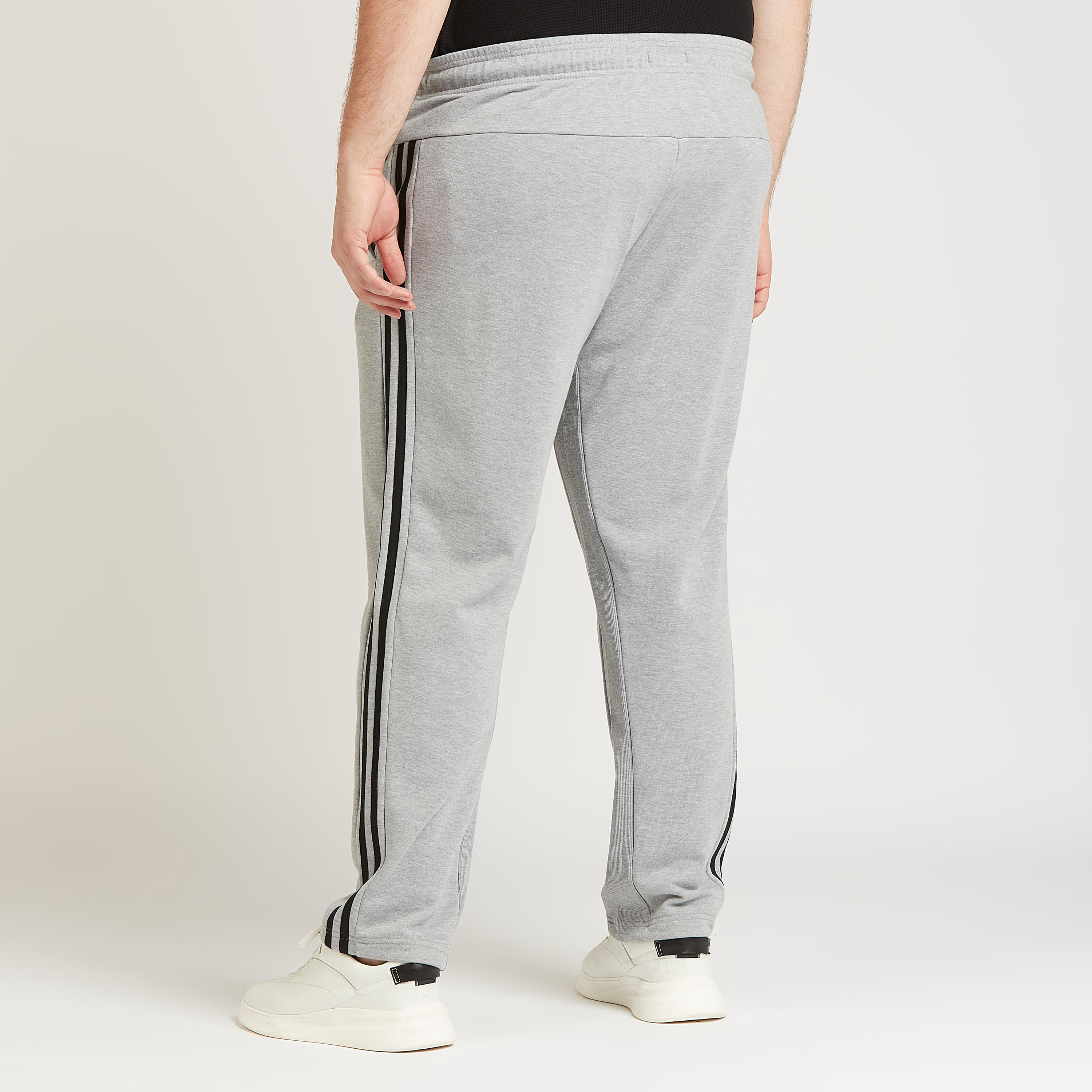 Full Length Solid Pants with Stripe and Pocket Detail-men-clothing-bottoms-joggers-image-3
