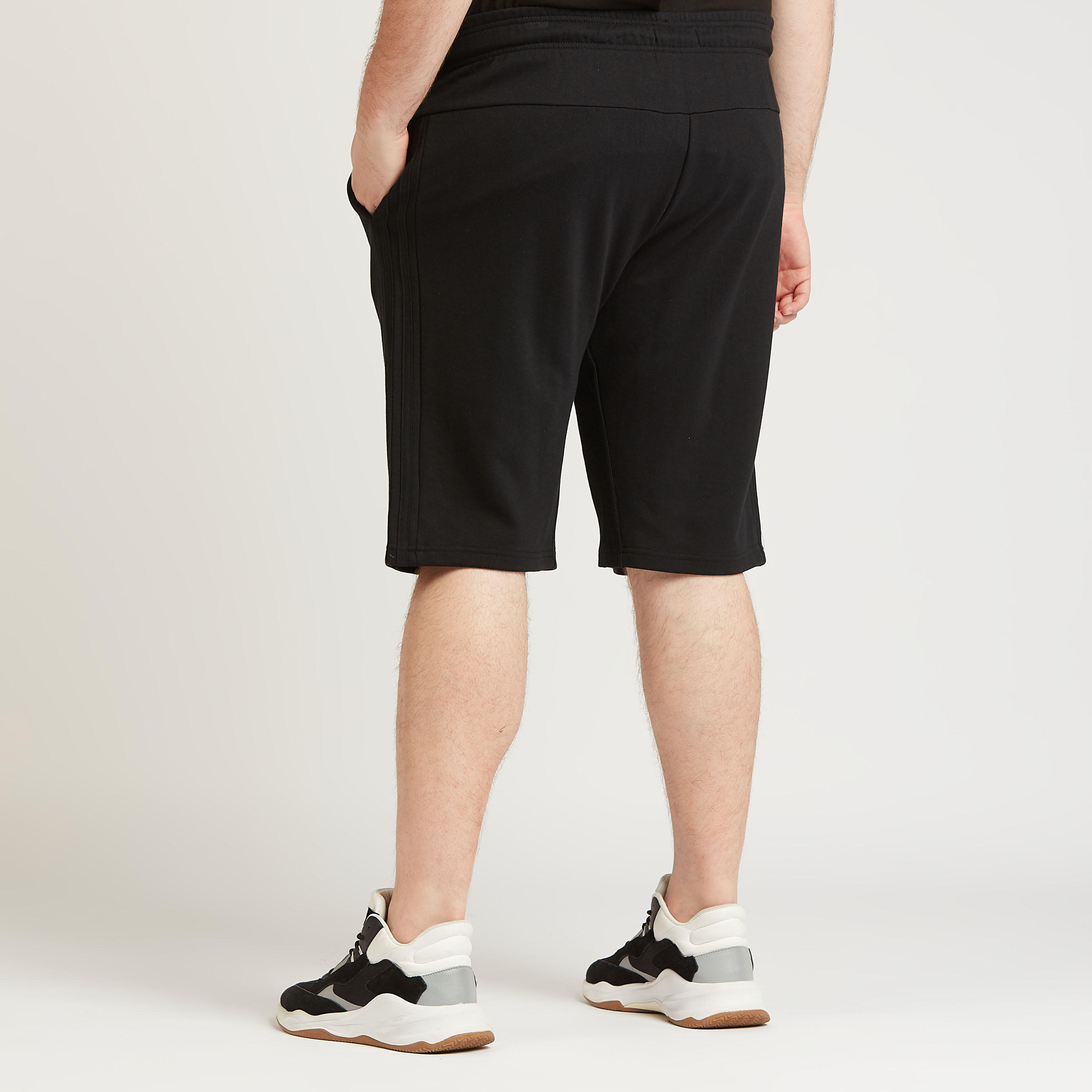 Solid Mid-Rise Shorts with Pocket Detail and Drawstring-men-clothing-bottoms-shorts-image-4