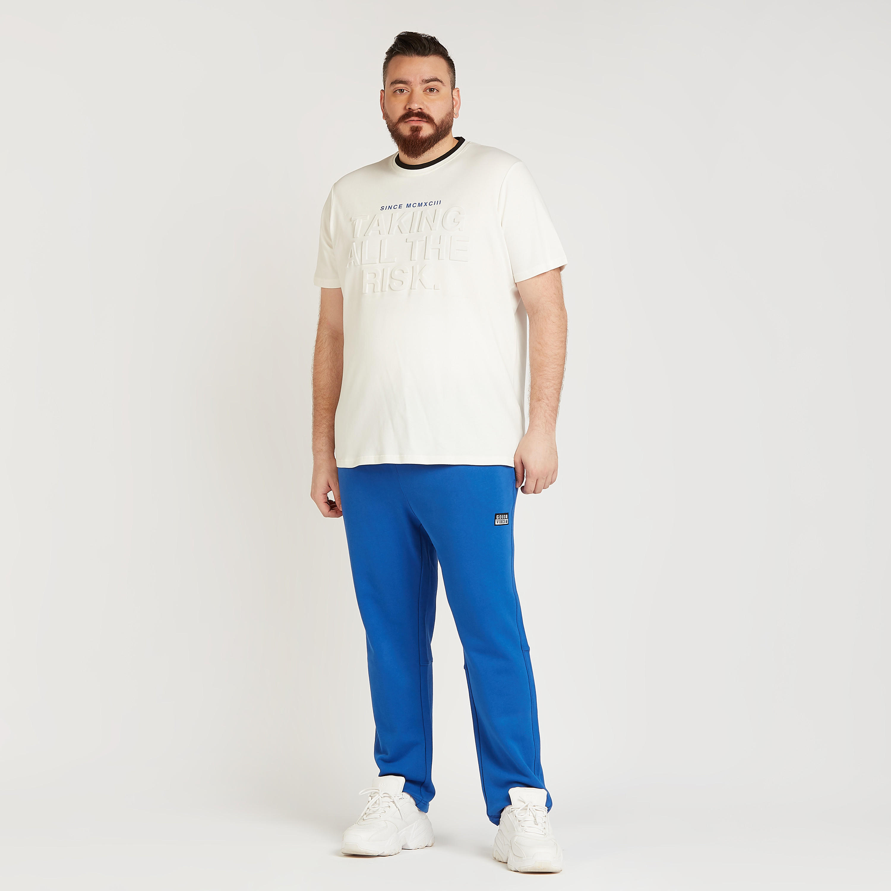 Printed T-shirt with Crew Neck and Short Sleeves-men-clothing-tshirtsandpolos-tshirts-image-2