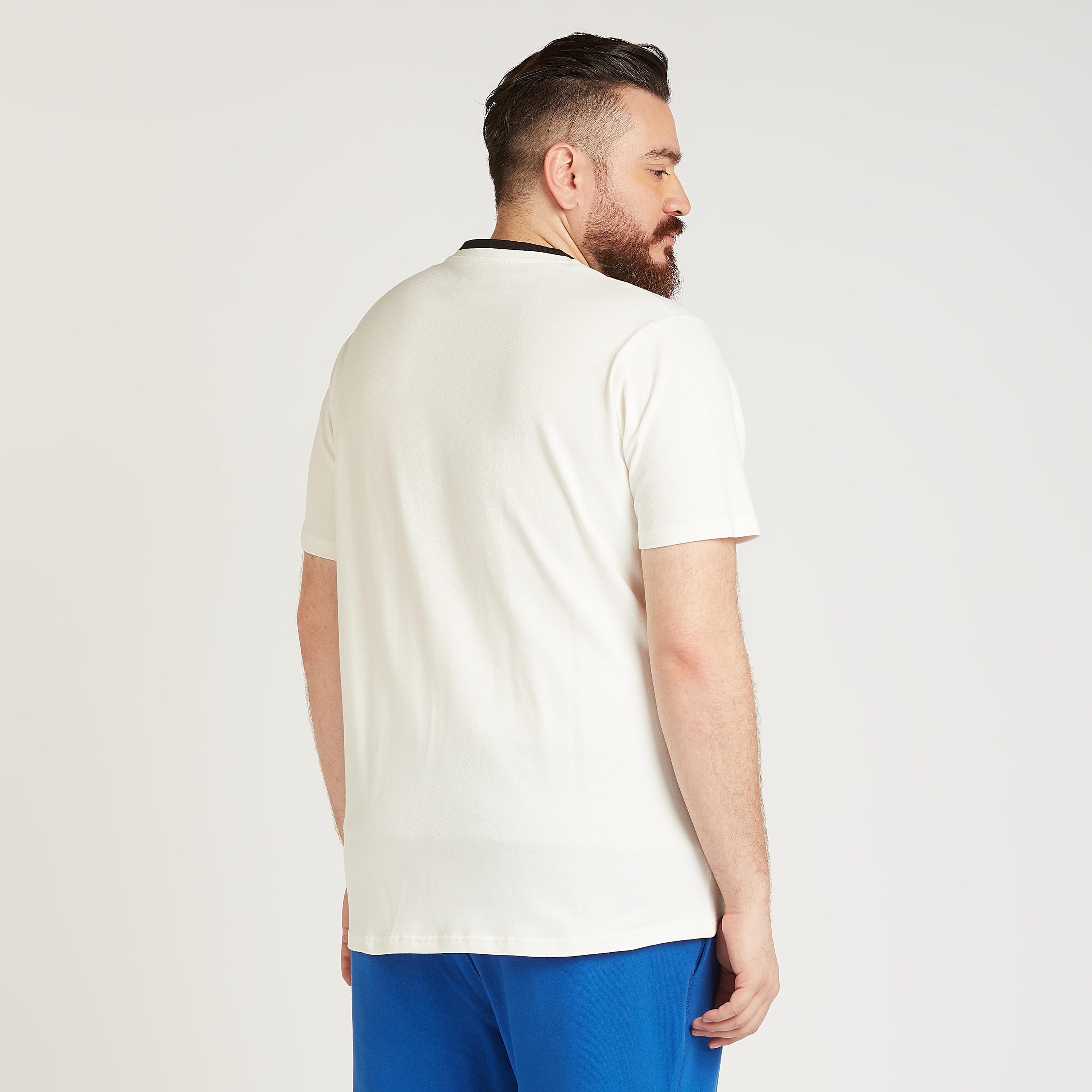 Printed T-shirt with Crew Neck and Short Sleeves-men-clothing-tshirtsandpolos-tshirts-image-4