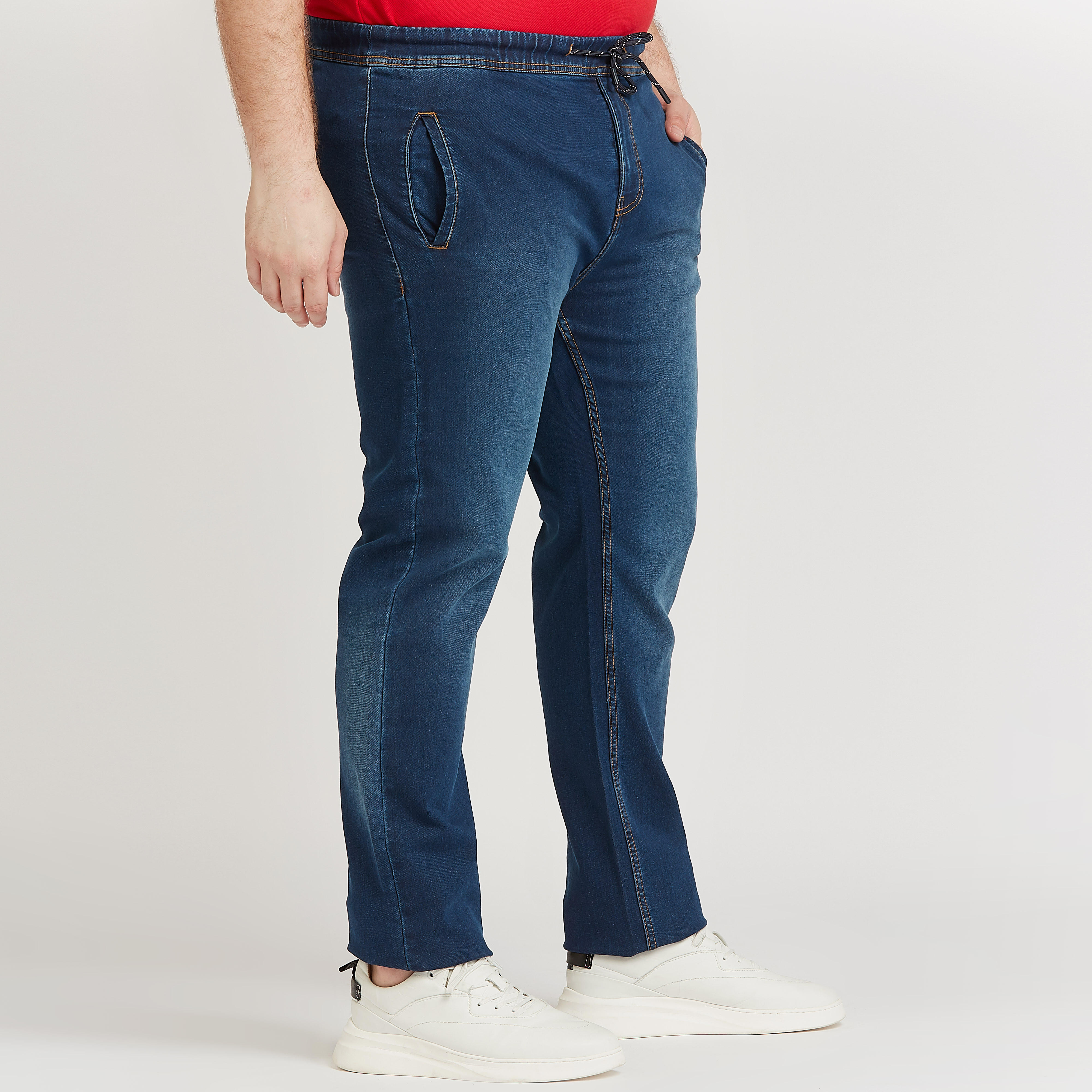 بنطلون دنيم طويل بجيوب ورباط-men-clothing-bottoms-jeans-image-3