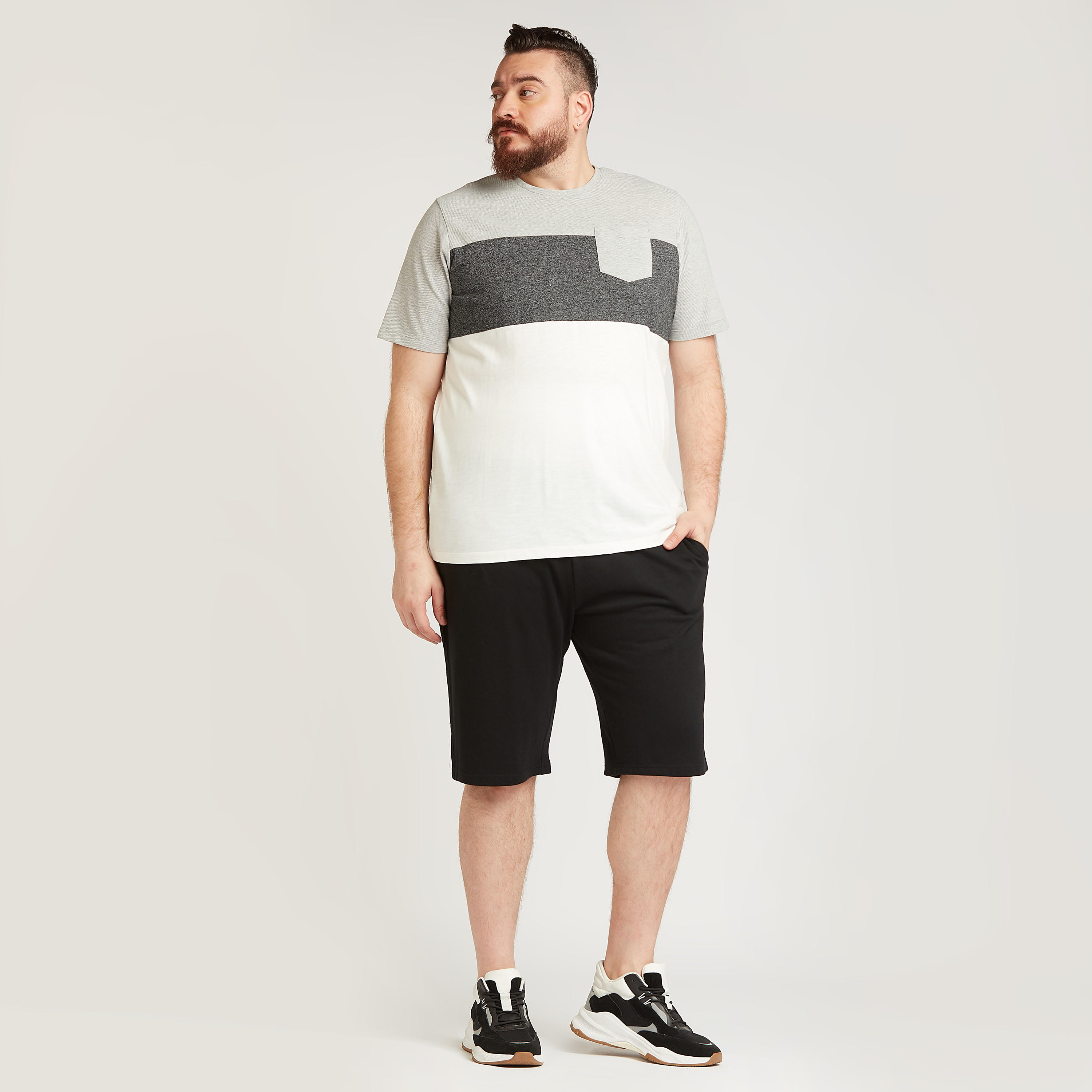 Cut and Sew T-shirt with Short Sleeves-men-clothing-tshirtsandpolos-tshirts-image-2