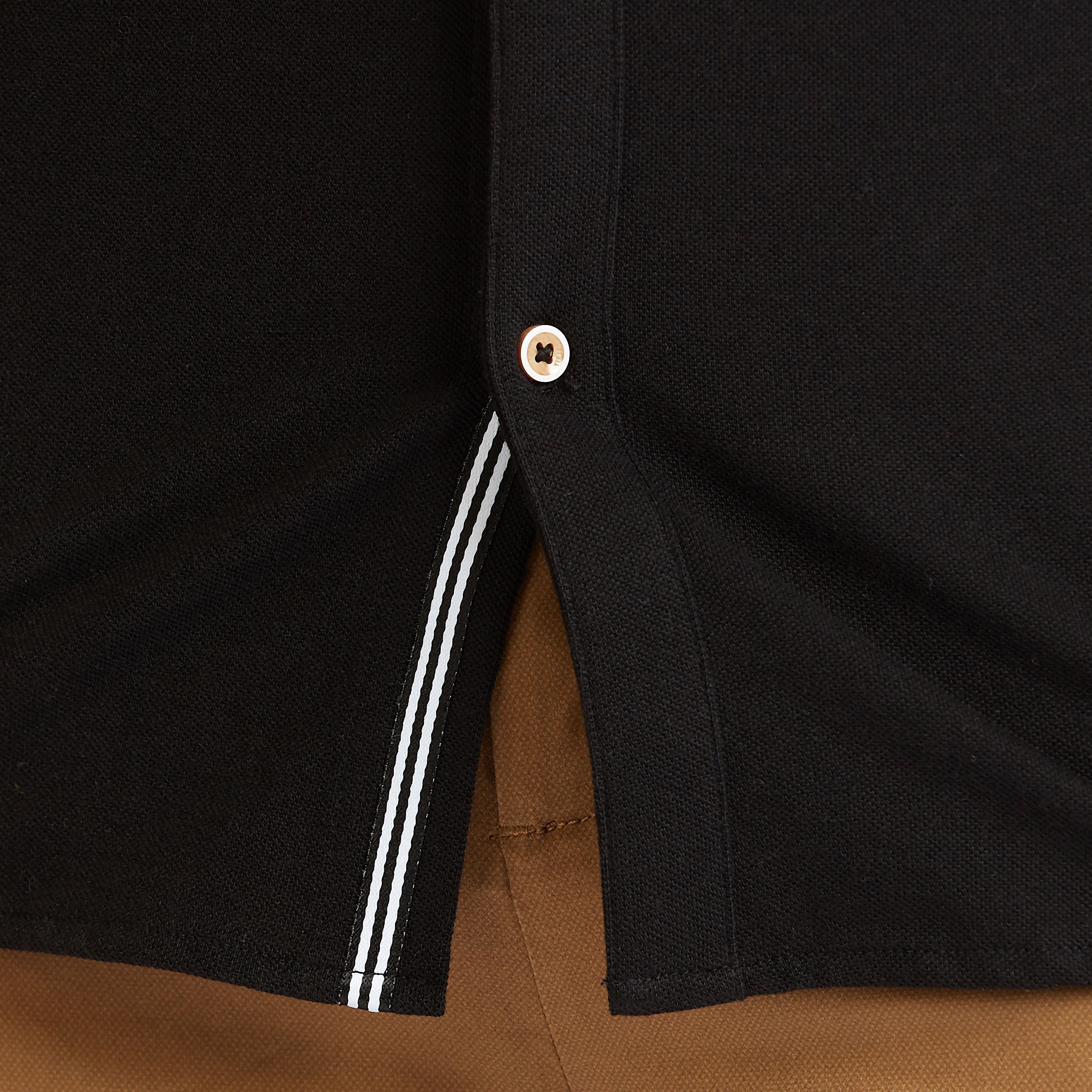 قميص بارز الملمس بياقة ماندارين وأكمام قصيرة-men-clothing-shirts-image-6