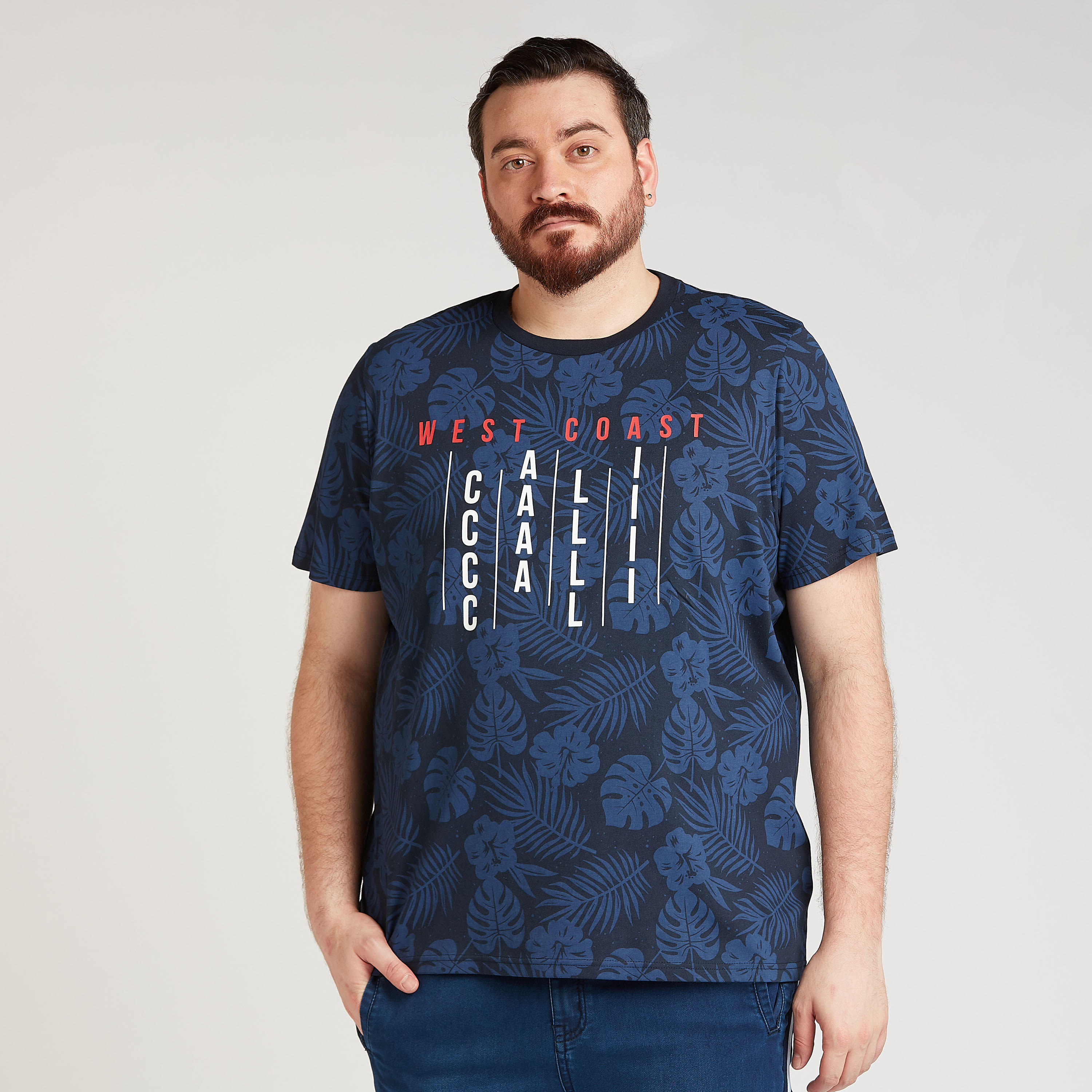 تيشيرت مستدام بياقة ضيّقة وأكمام قصيرة وطبعات-men-clothing-tshirtsandpolos-tshirts-image-1
