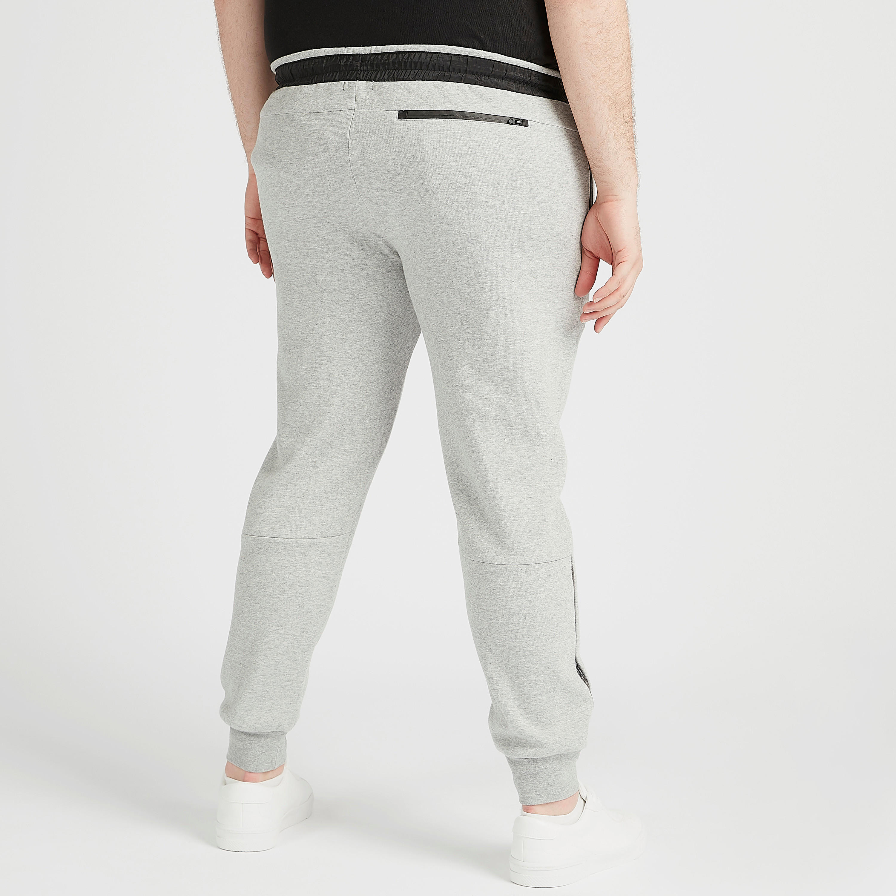 بنطلون رياضي مستدام كامل الطول بخصر متوسّط الإرتفاع وجيوب-men-clothing-bottoms-joggers-image-4