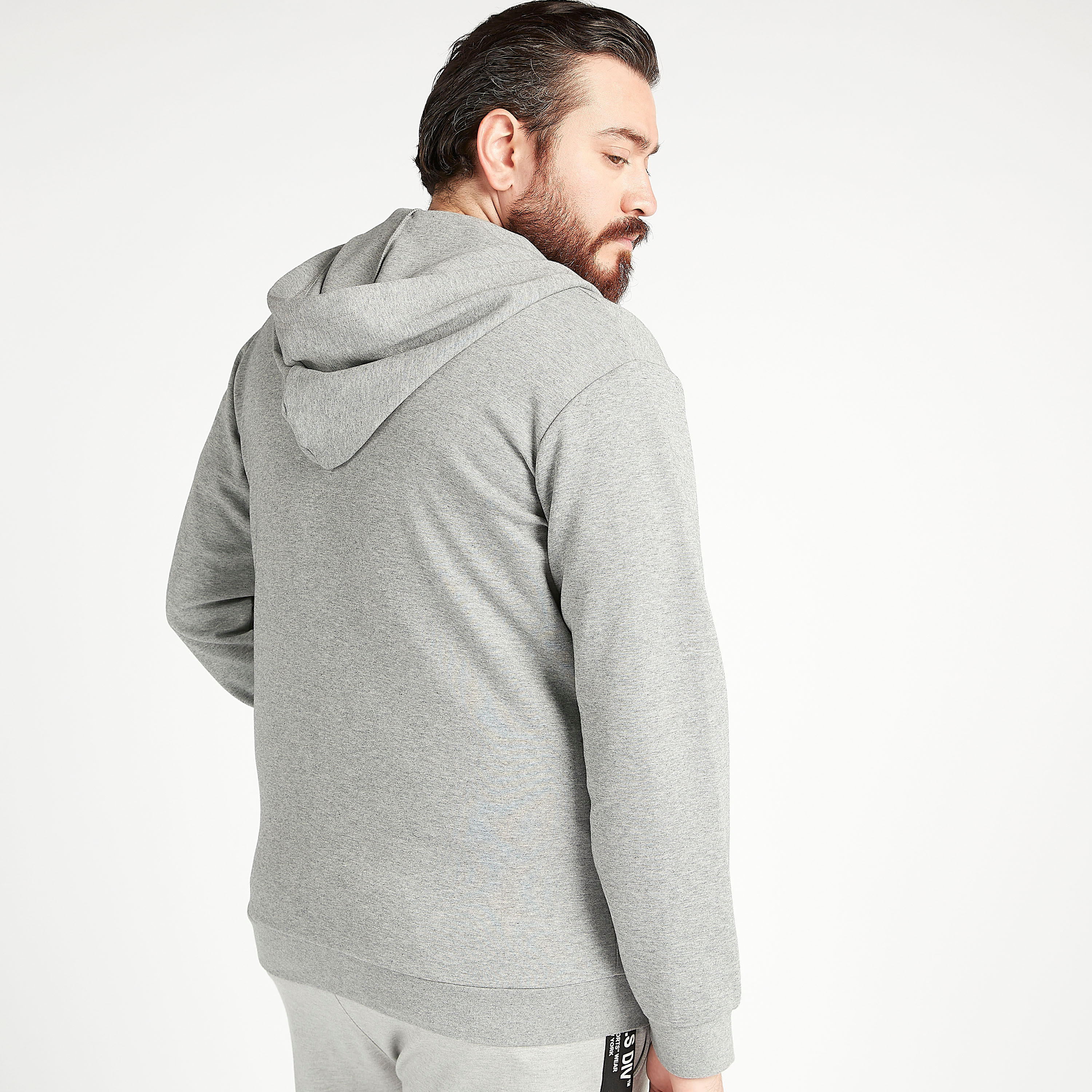 Solid Jacket with Long Sleeves and Hood-men-winterwear-hoodiesandsweatshirts-image-4