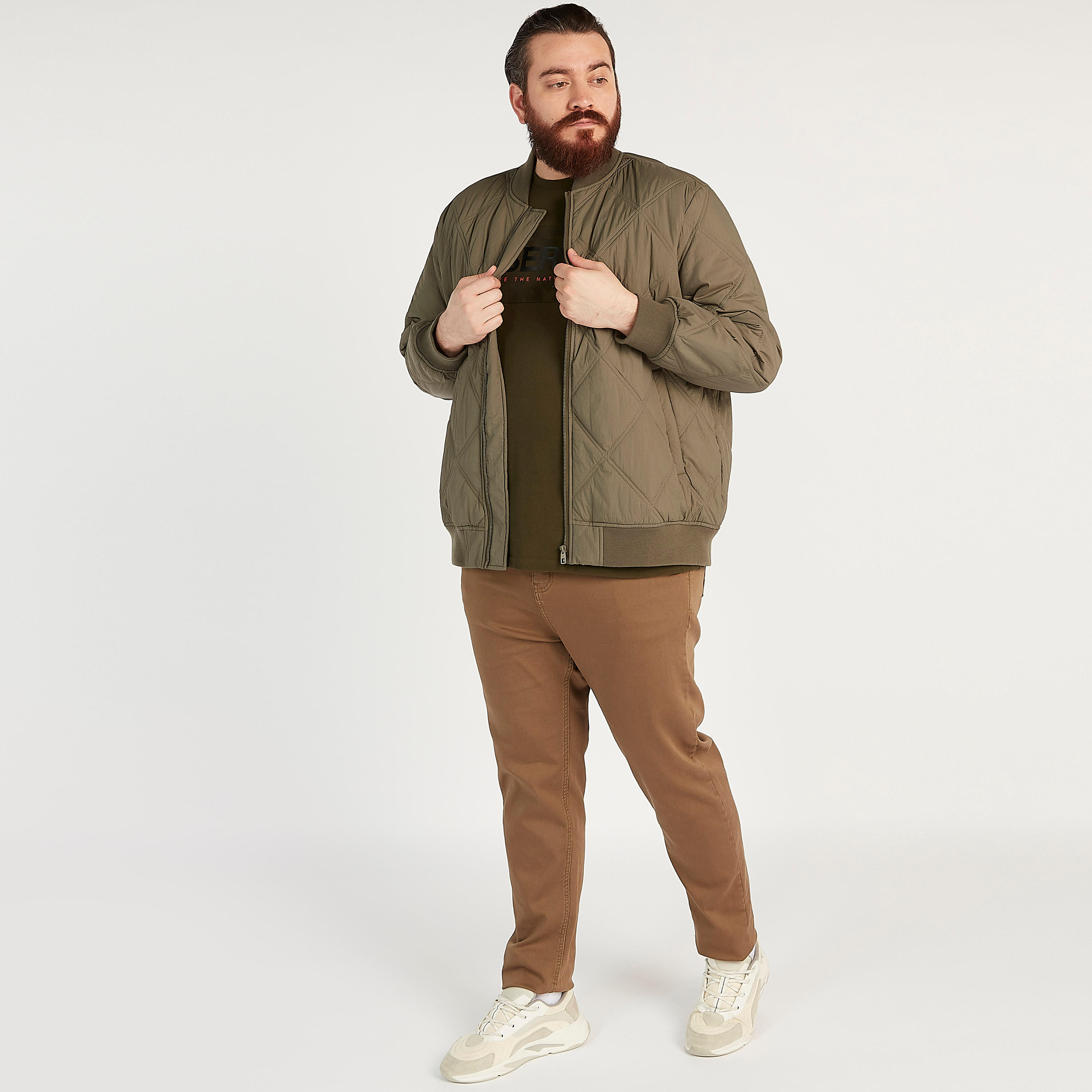 جاكيت بومبر مستدام مبطّن بأكمام طويلة وجيوب-men-clothing-jacketsandblazers-jackets-image-5