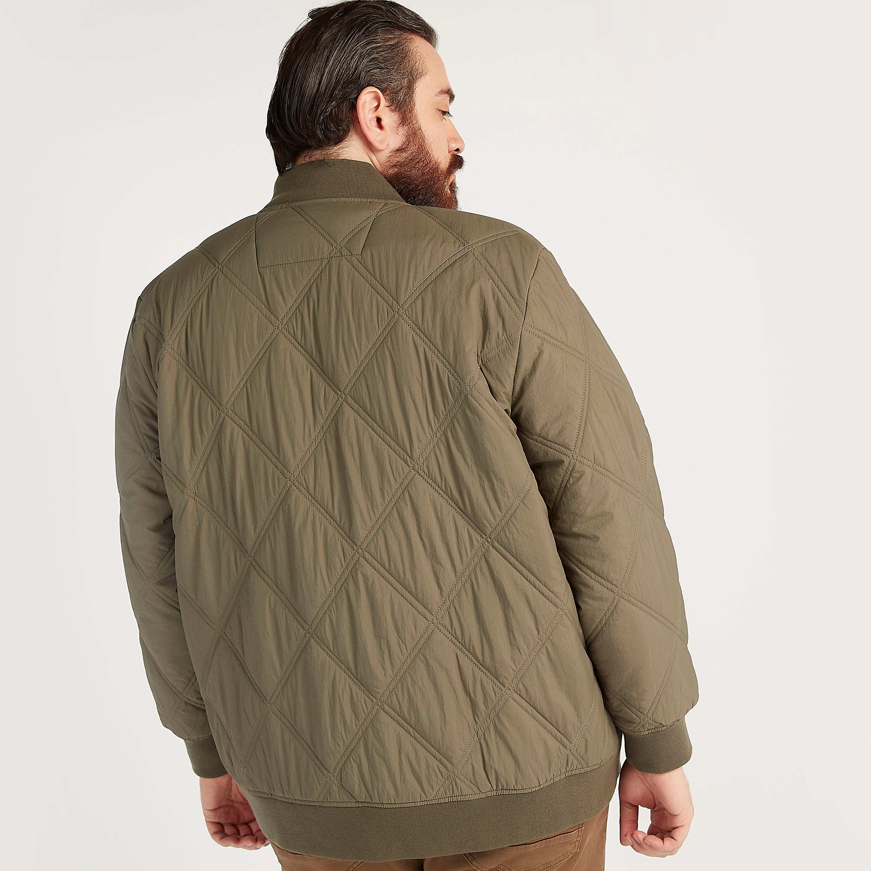 جاكيت بومبر مستدام مبطّن بأكمام طويلة وجيوب-men-clothing-jacketsandblazers-jackets-image-3