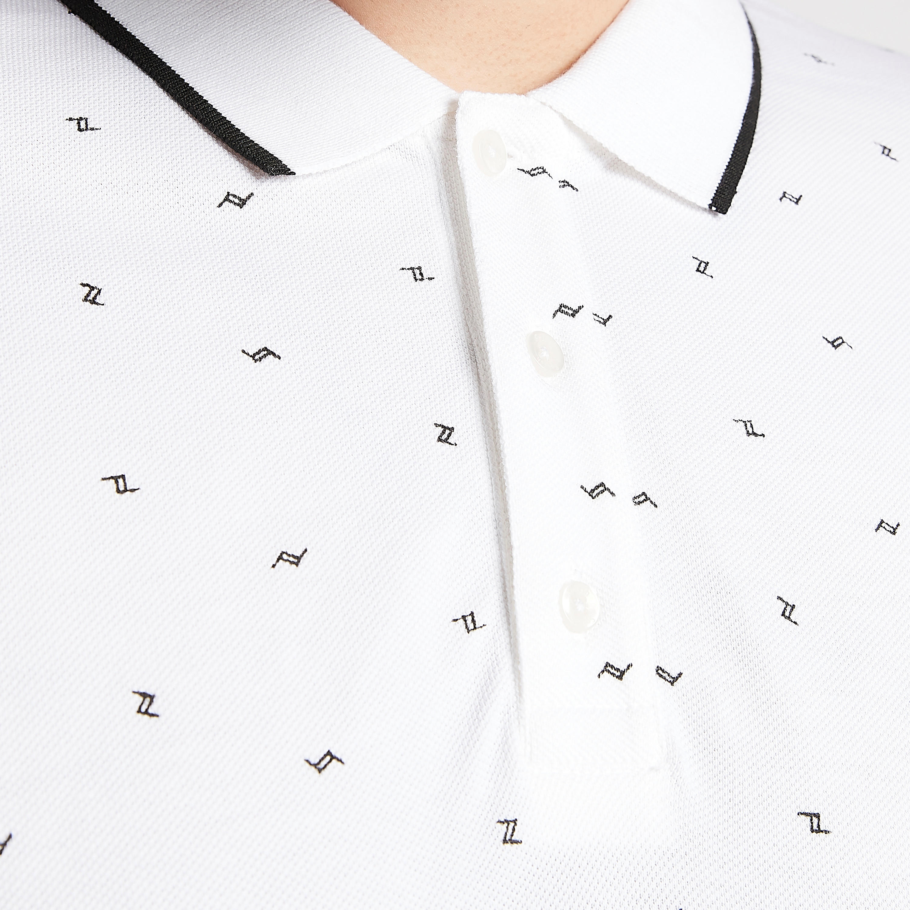 تيشيرت بولو مستدام بطبعات وتفاصيل خيوط بارزة متباينة-men-clothing-tshirtsandpolos-polos-image-6