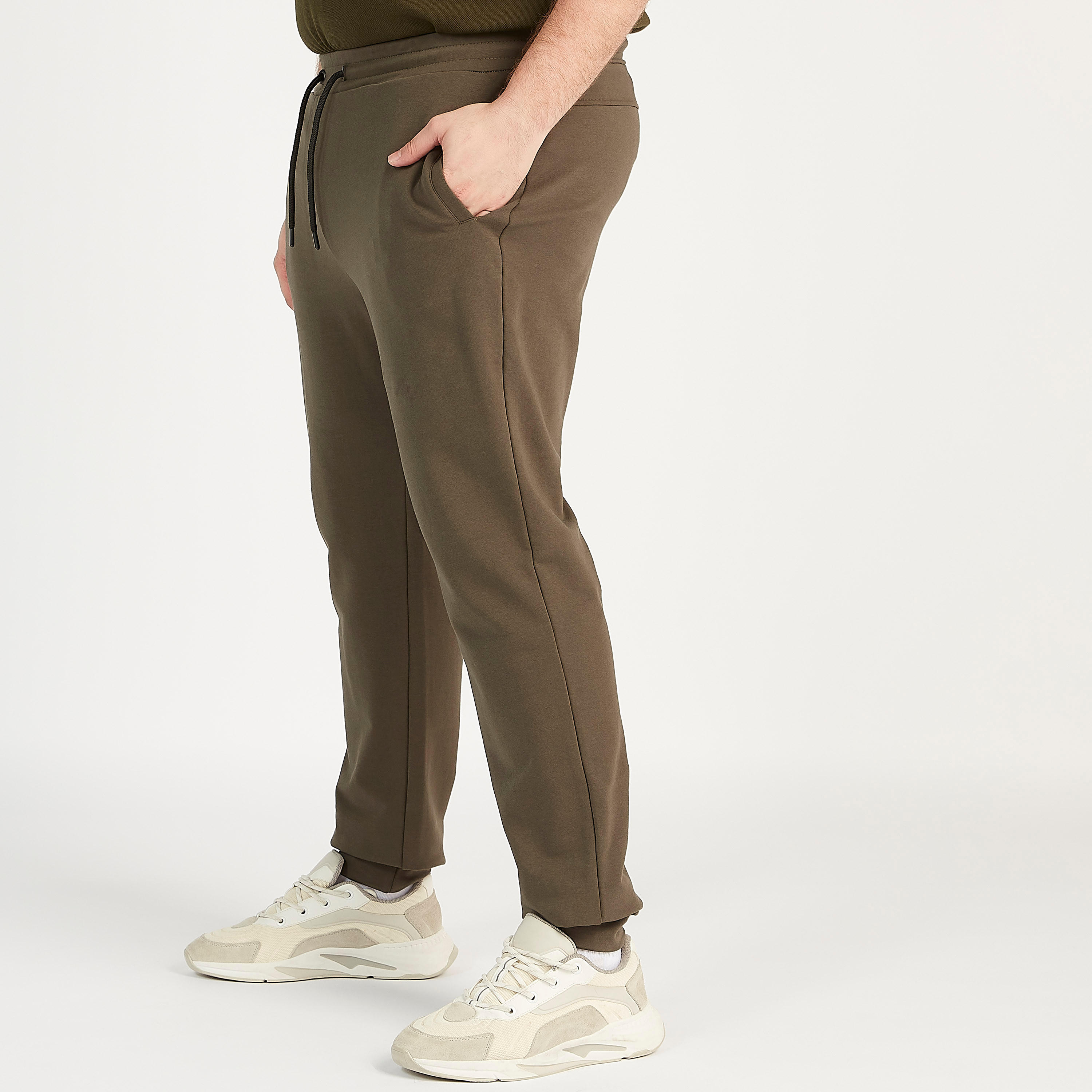 Sustainable Solid Mid-Rise Joggers with Drawstring Closure-men-clothing-bottoms-joggers-image-4